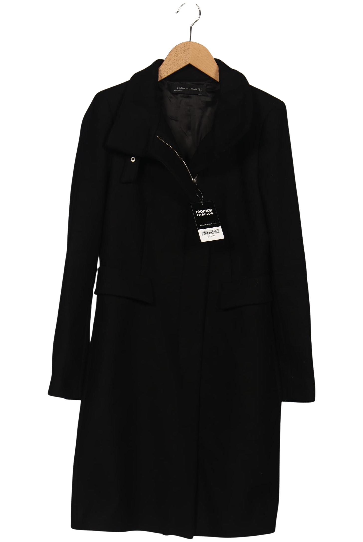 

Zara Damen Mantel, schwarz, Gr. 36