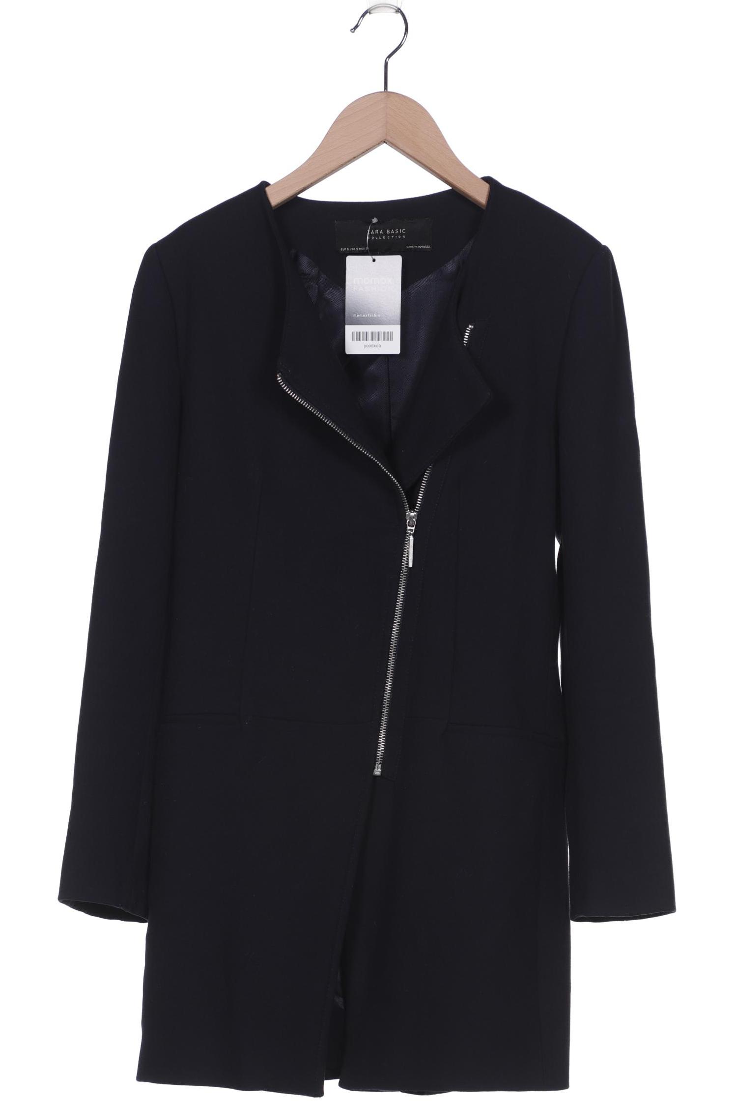 

ZARA Damen Mantel, marineblau