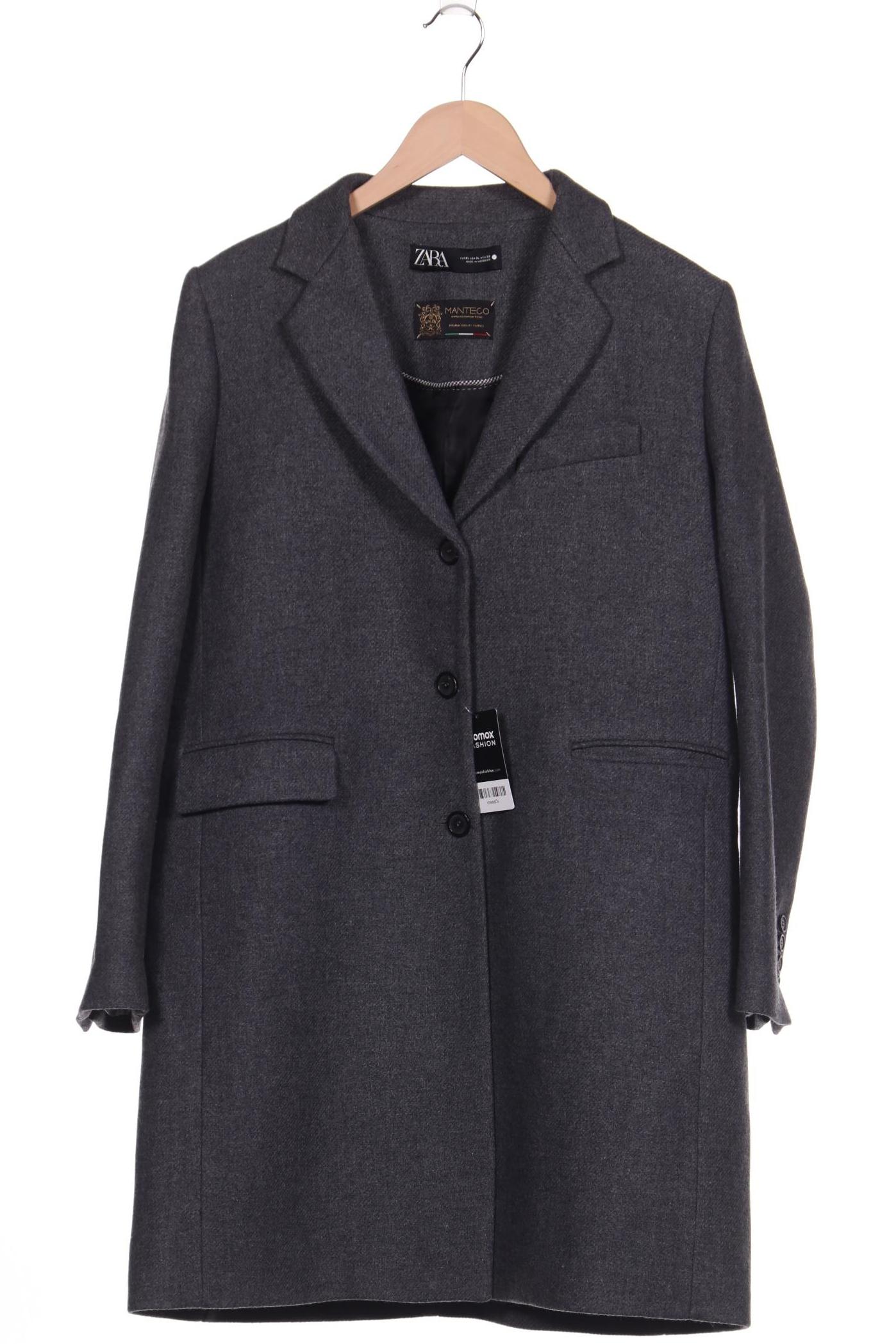 

ZARA Damen Mantel, grau