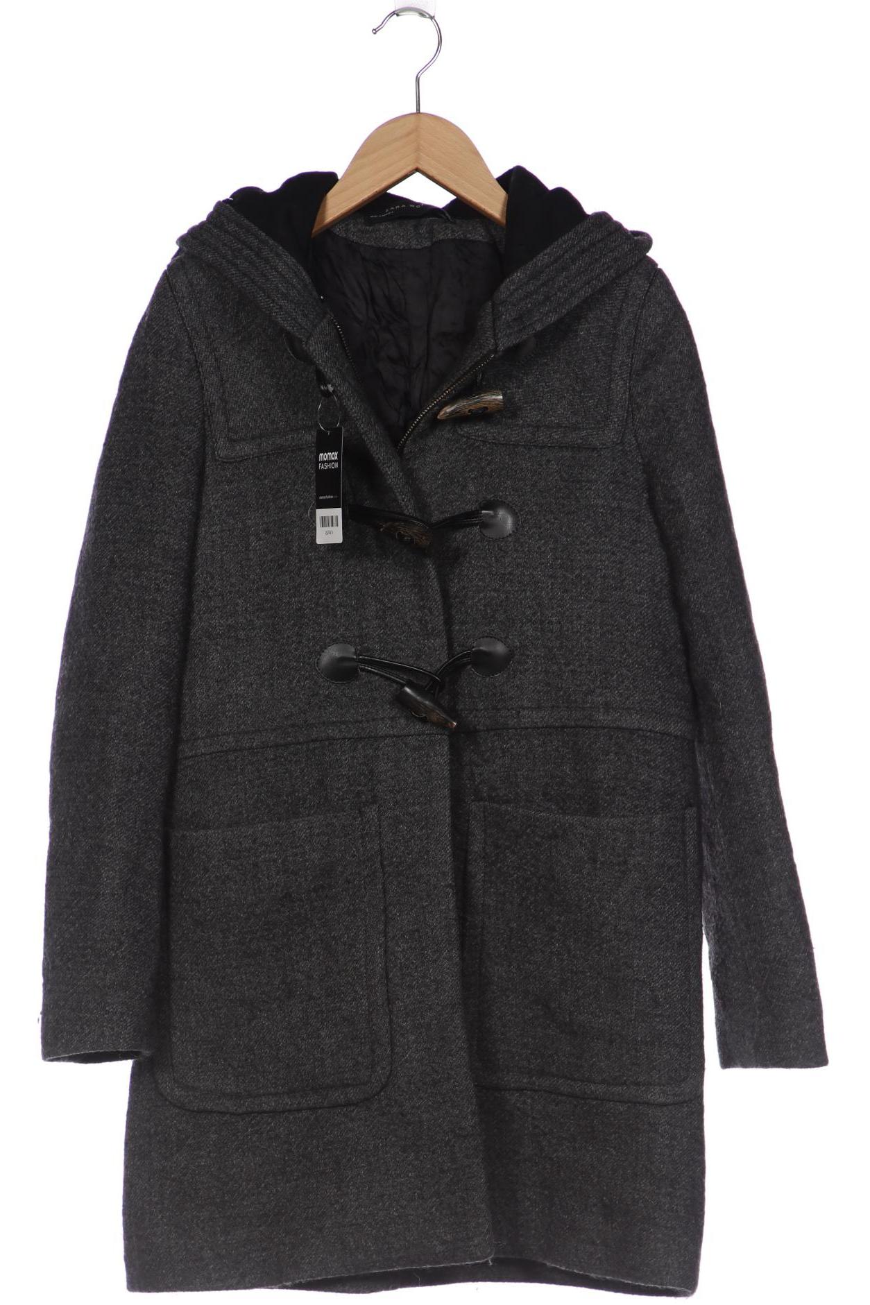 

ZARA Damen Mantel, grau
