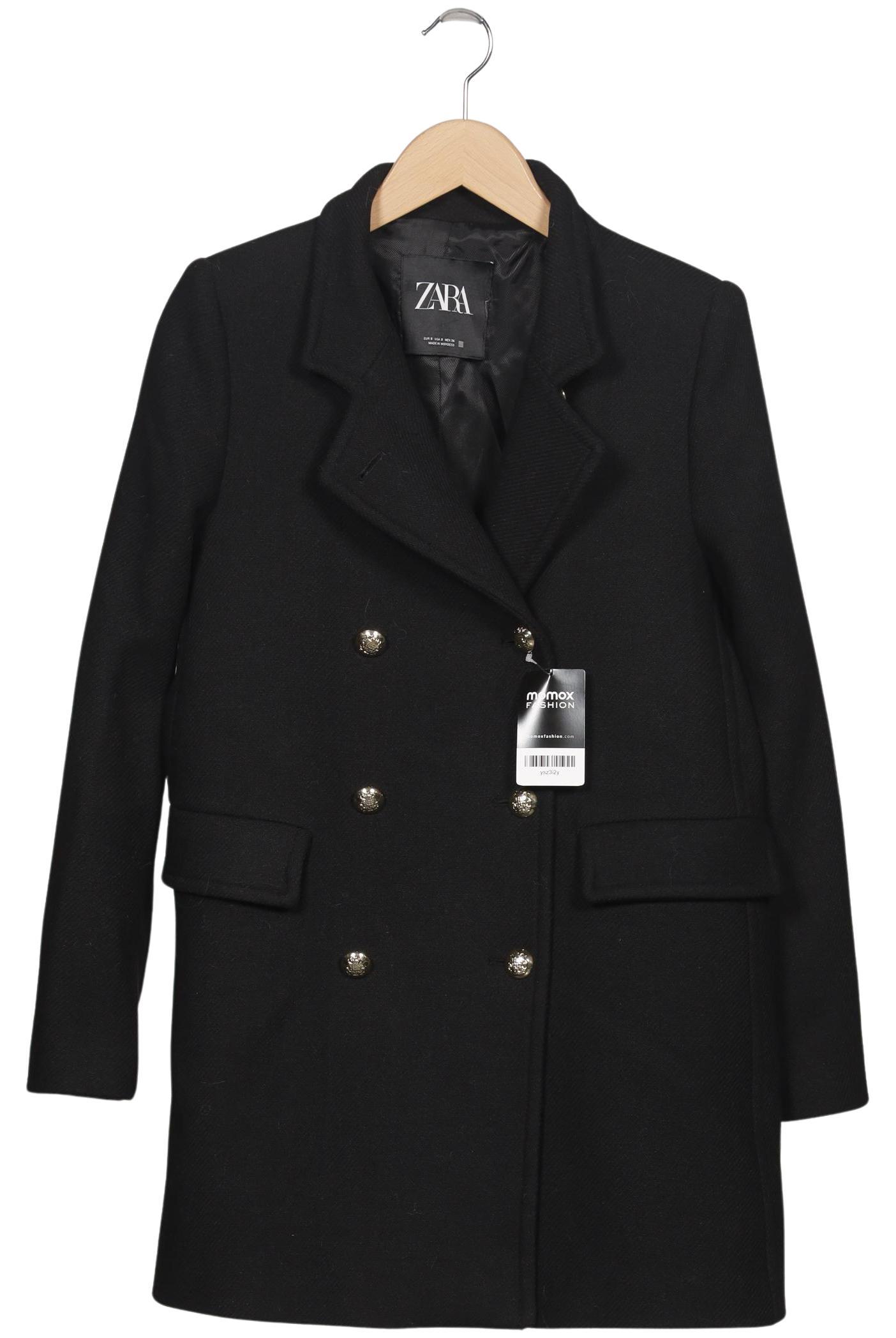 

Zara Damen Mantel, schwarz, Gr. 36