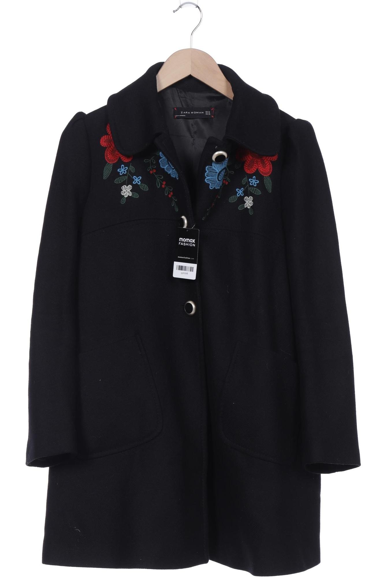 

Zara Damen Mantel, schwarz, Gr. 44