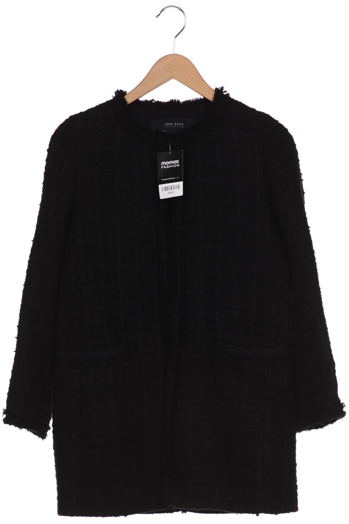 

ZARA Damen Mantel, schwarz