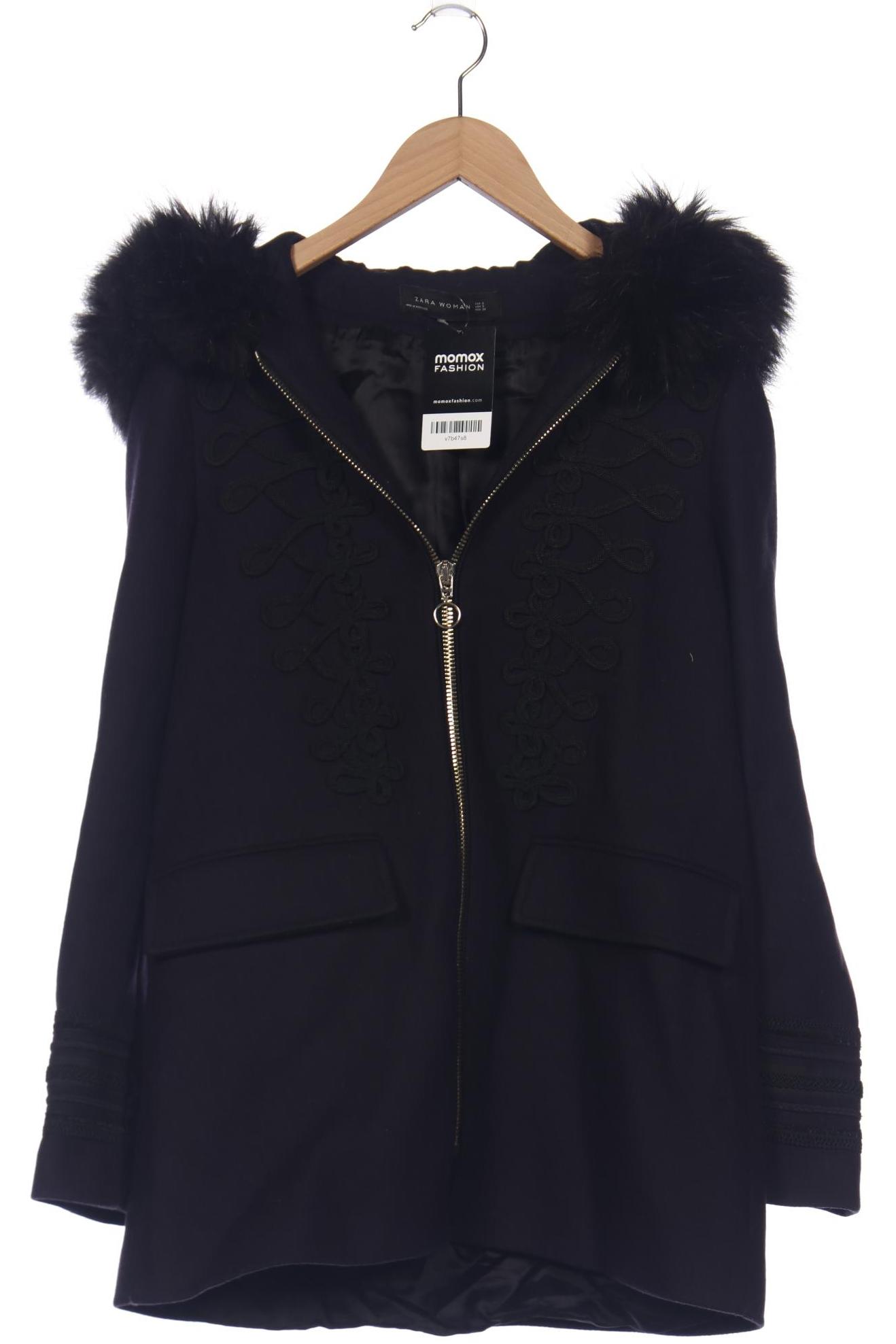 

ZARA Damen Mantel, marineblau
