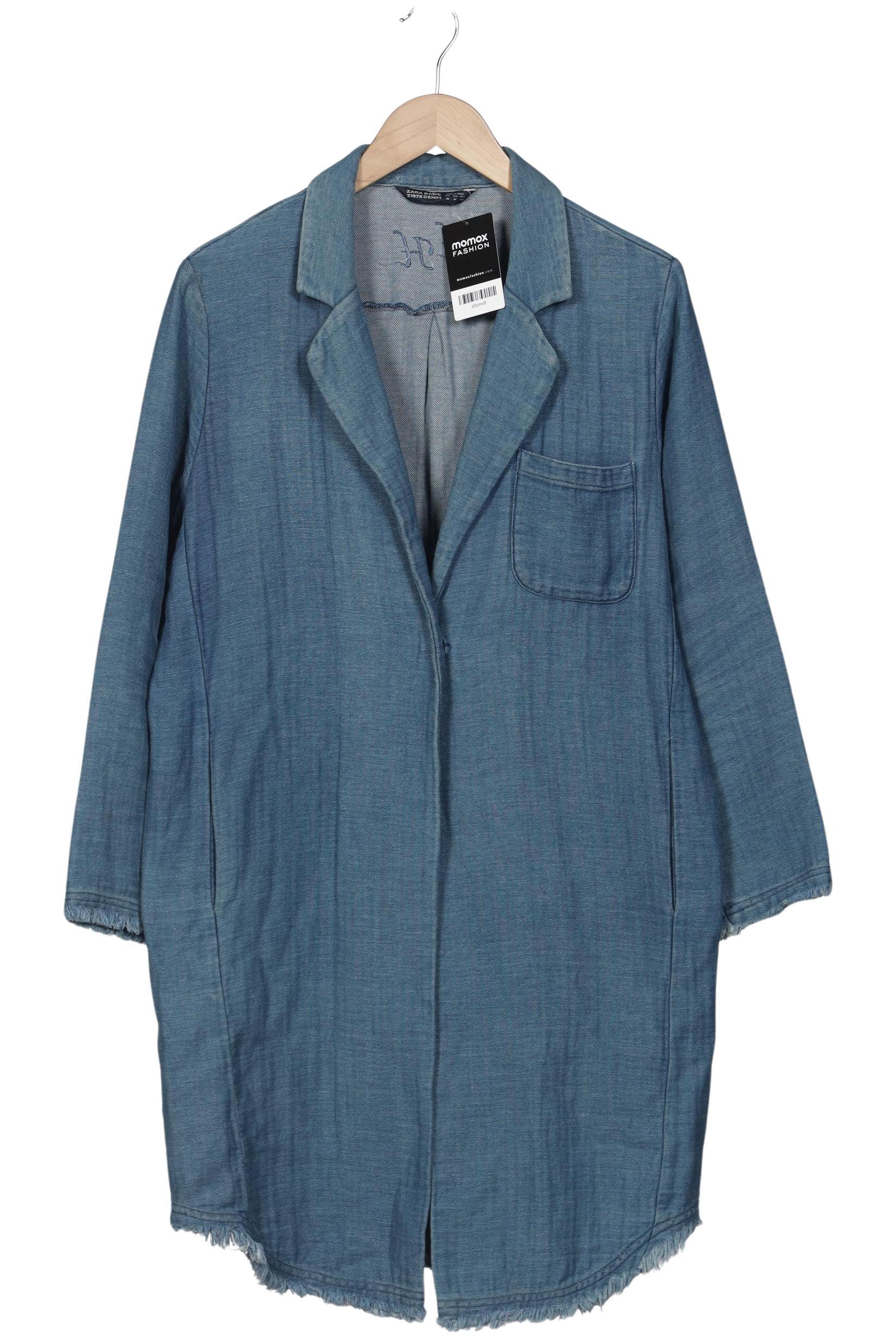 

Zara Damen Mantel, blau, Gr. 38