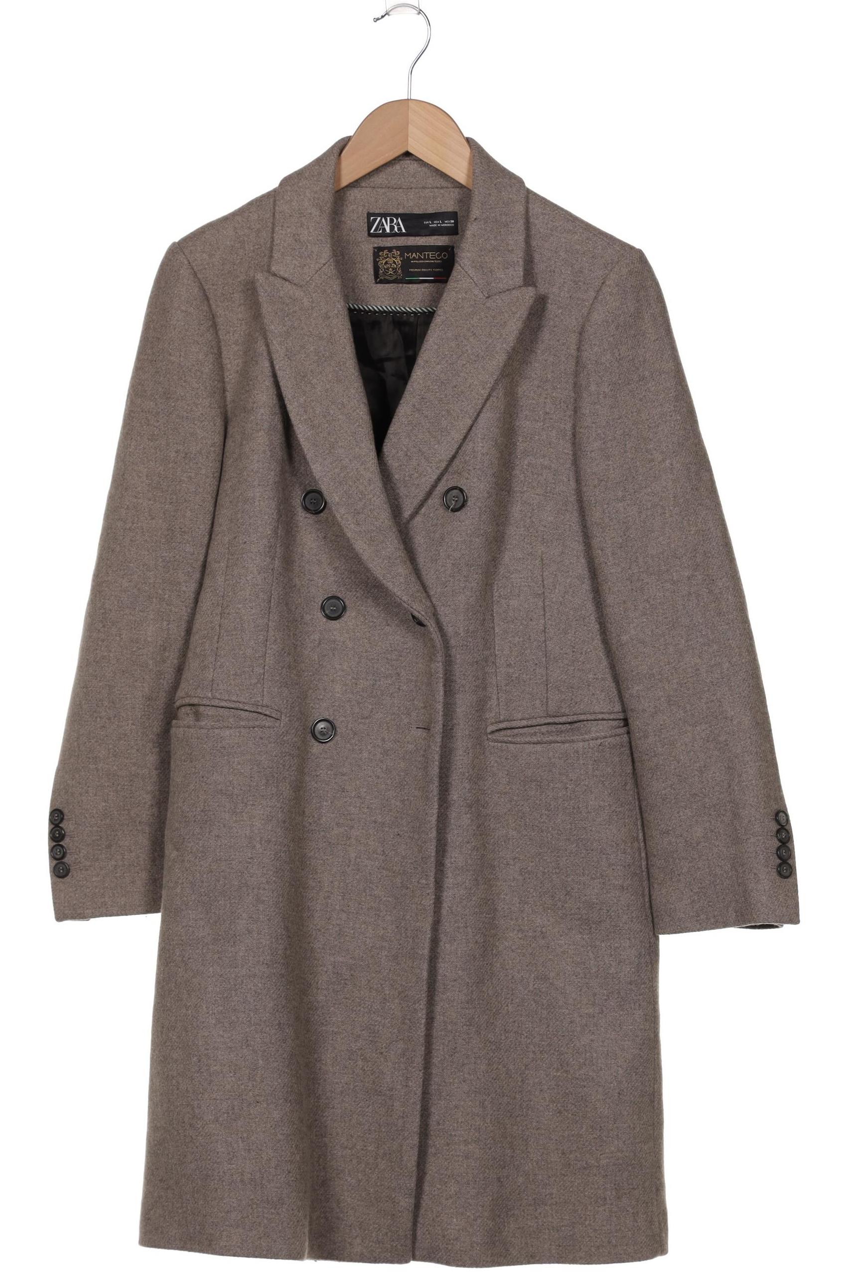 

Zara Damen Mantel, grau, Gr. 42