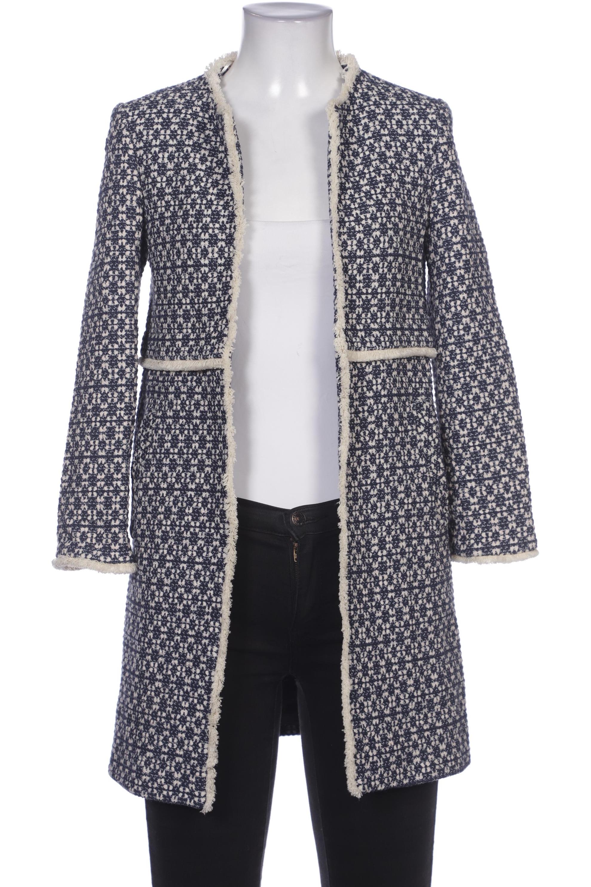 

Zara Damen Mantel, marineblau, Gr. 34