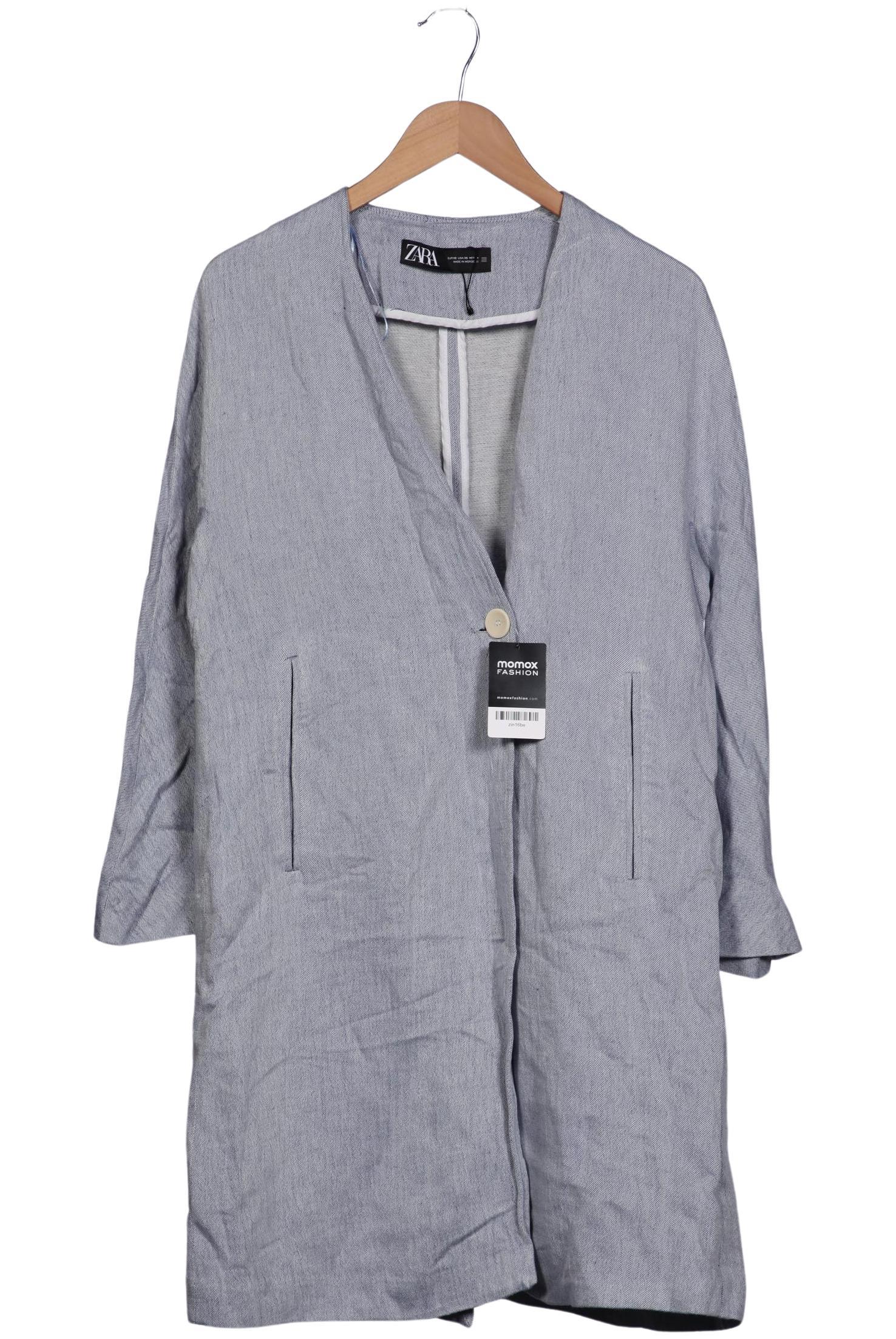 

Zara Damen Mantel, blau, Gr. 34
