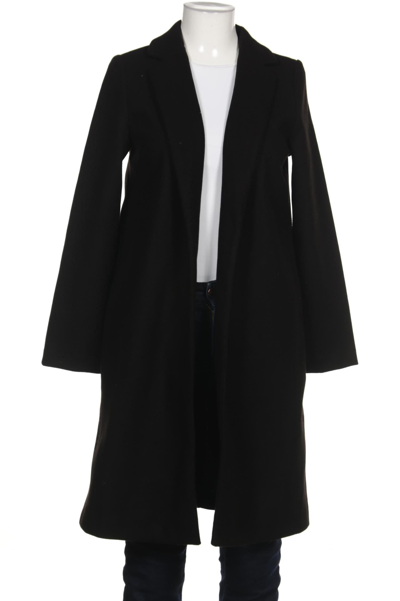 

ZARA Damen Mantel, schwarz