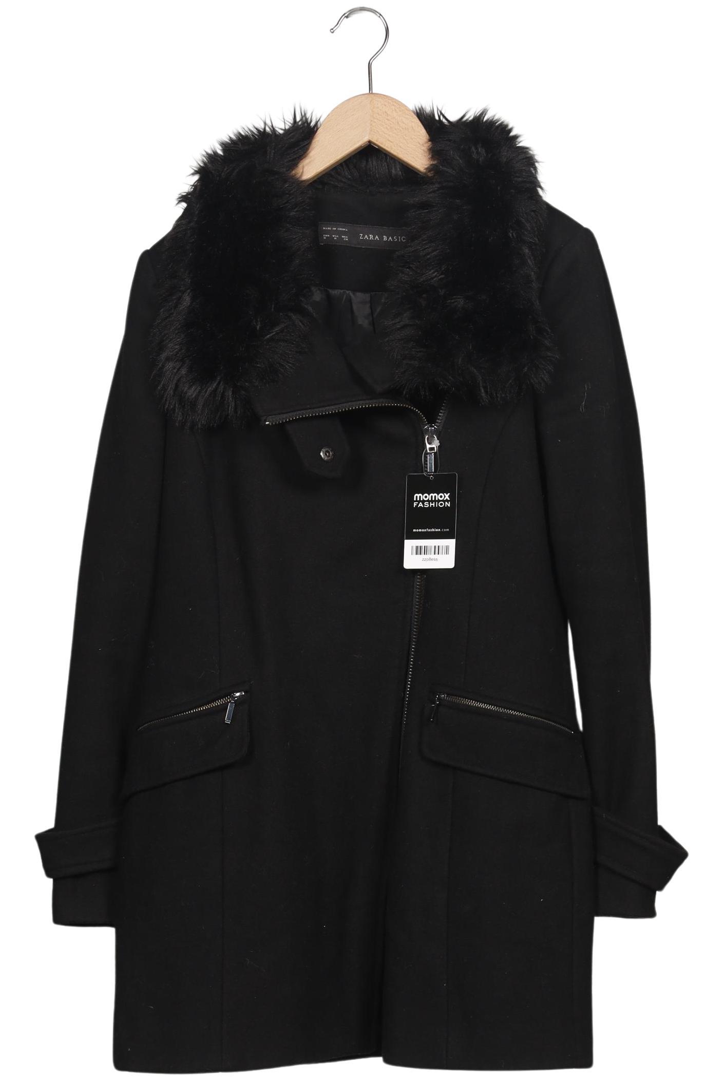 

Zara Damen Mantel, schwarz, Gr. 38
