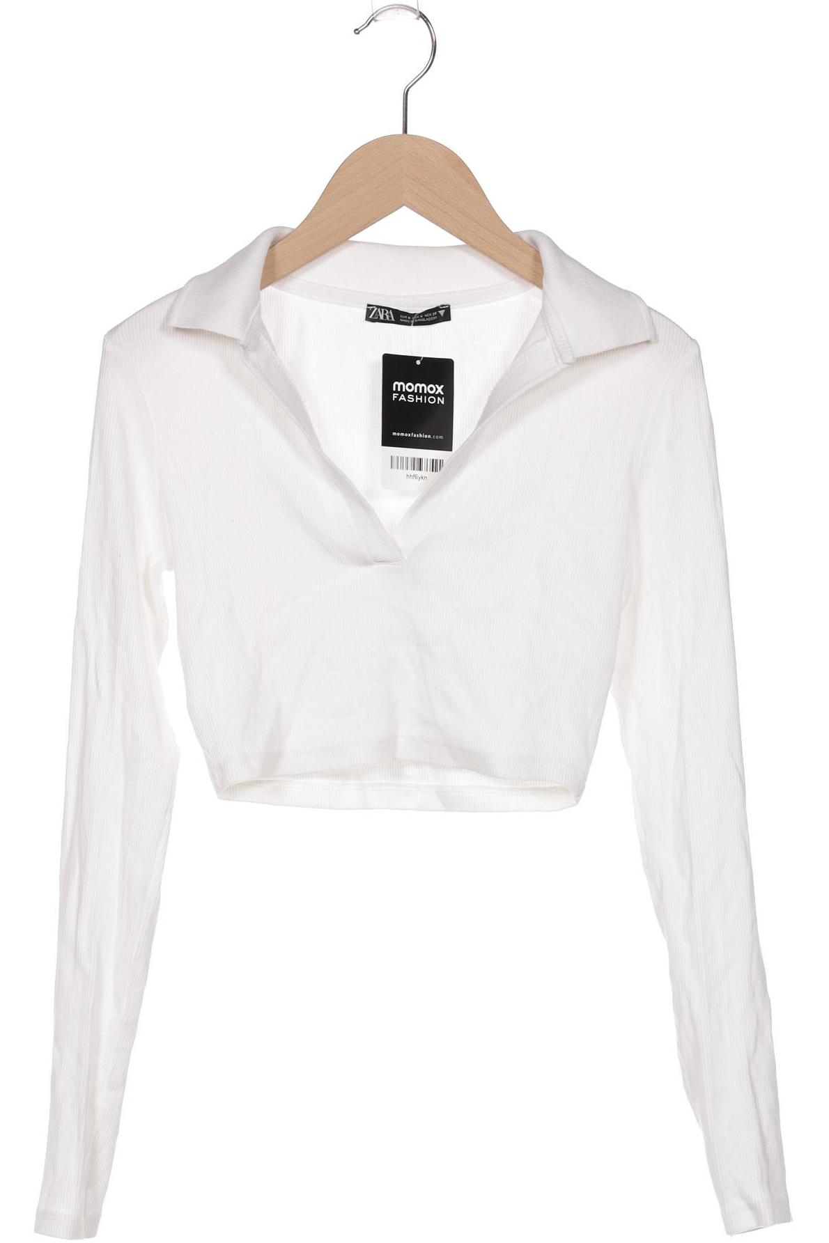 

Zara Damen Poloshirt, weiß, Gr. 36