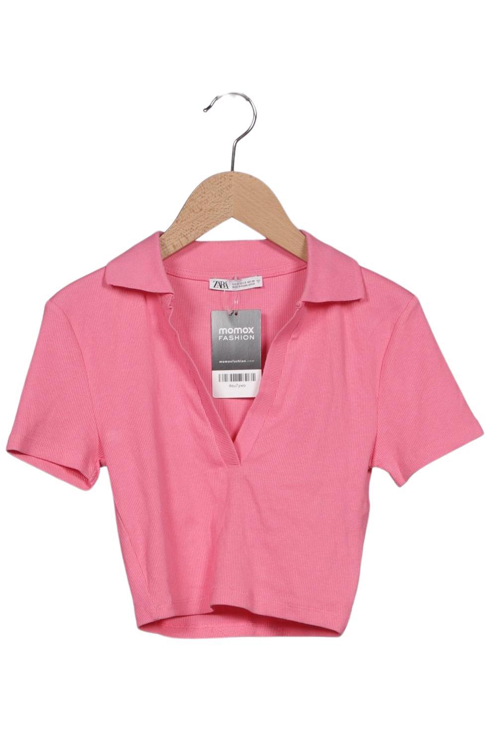 

Zara Damen Poloshirt, pink, Gr. 36