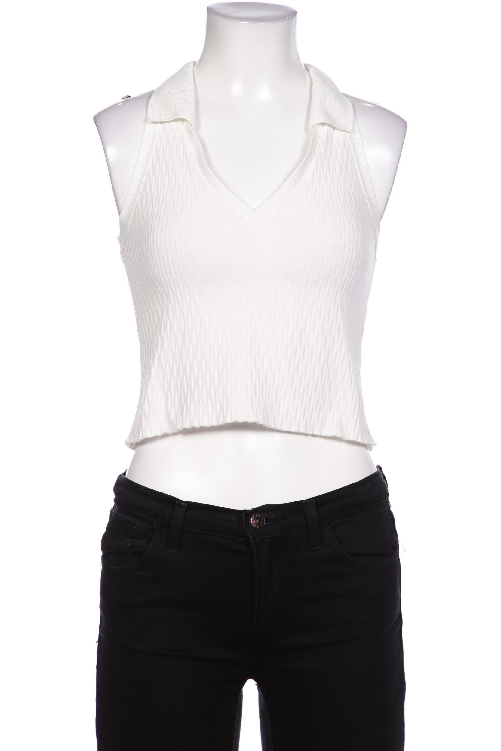 

Zara Damen Poloshirt, weiß, Gr. 36