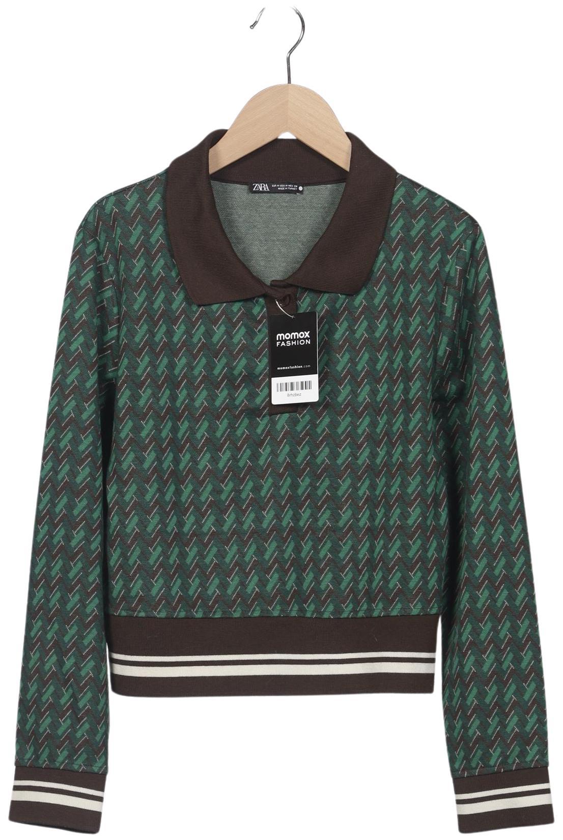 

Zara Damen Poloshirt, mehrfarbig, Gr. 38