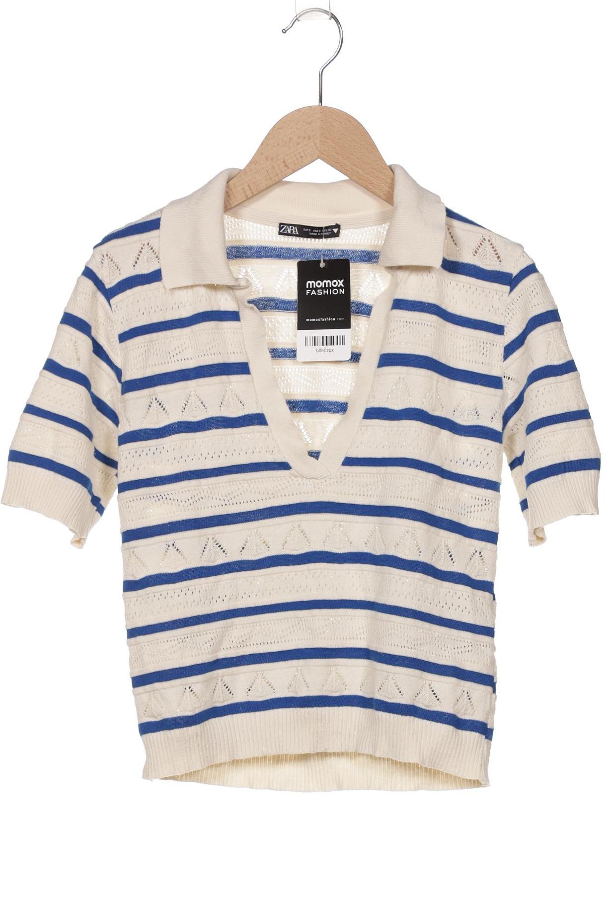

Zara Damen Poloshirt, cremeweiß, Gr. 36