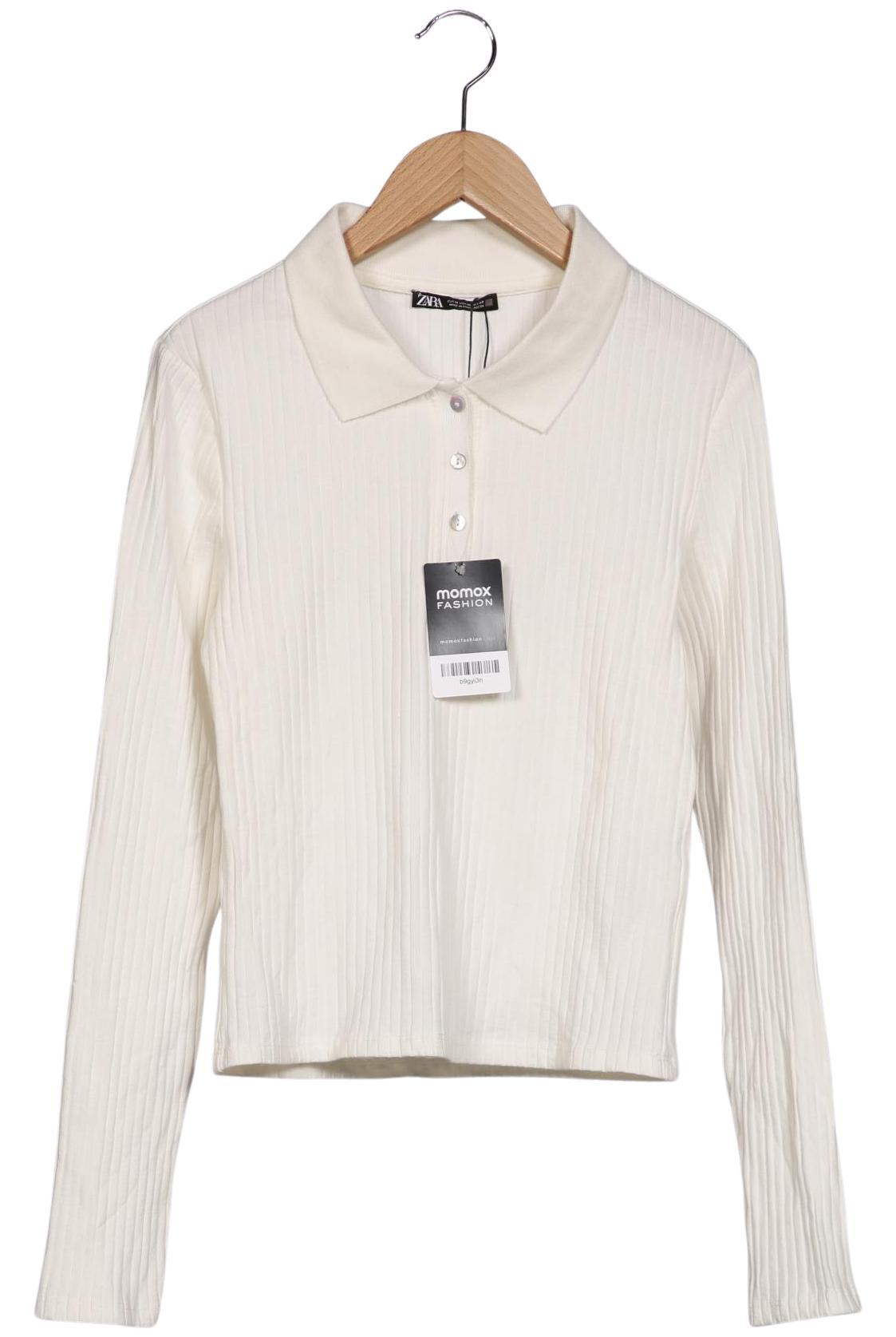 

Zara Damen Poloshirt, cremeweiß, Gr. 38