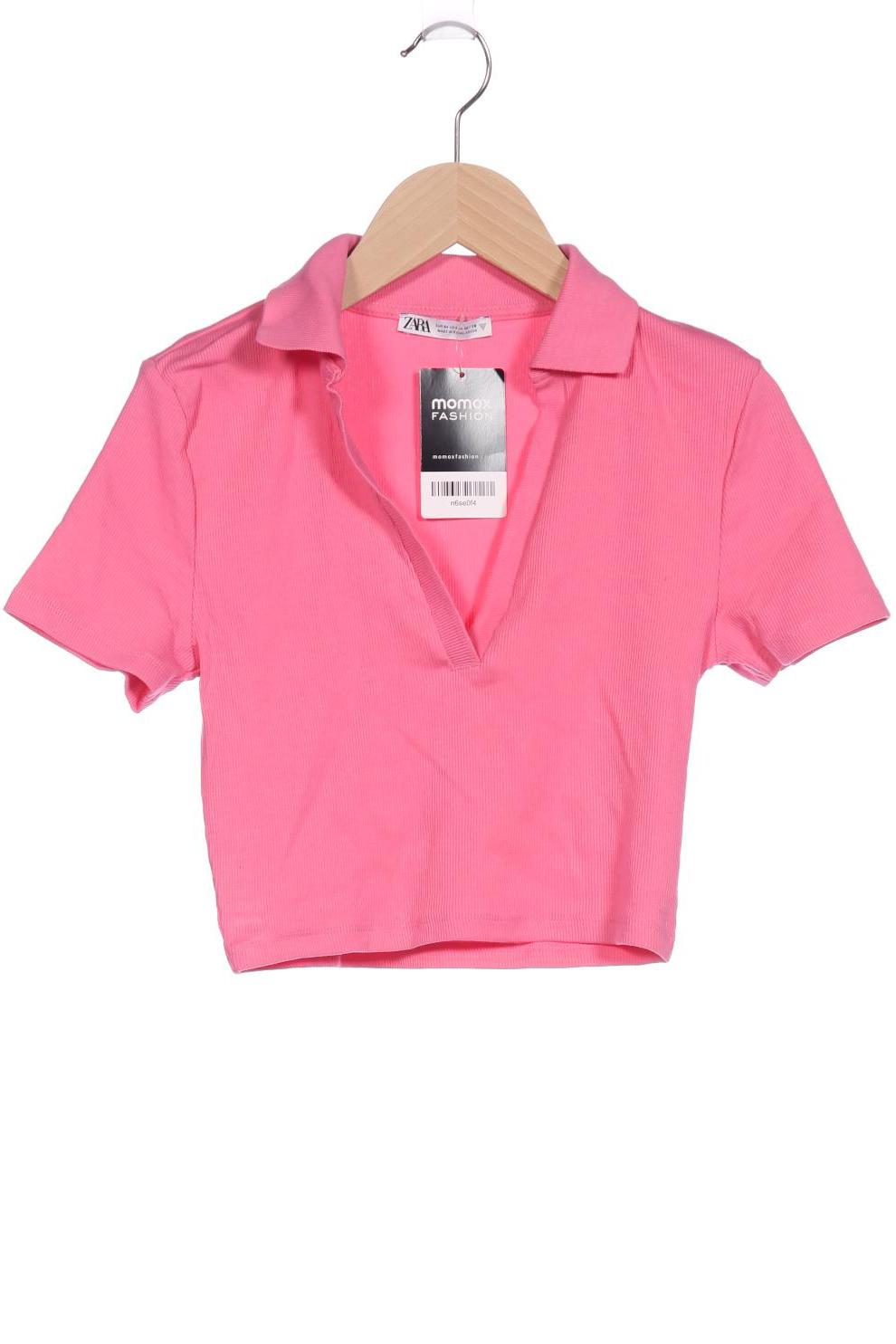 

Zara Damen Poloshirt, pink, Gr. 38
