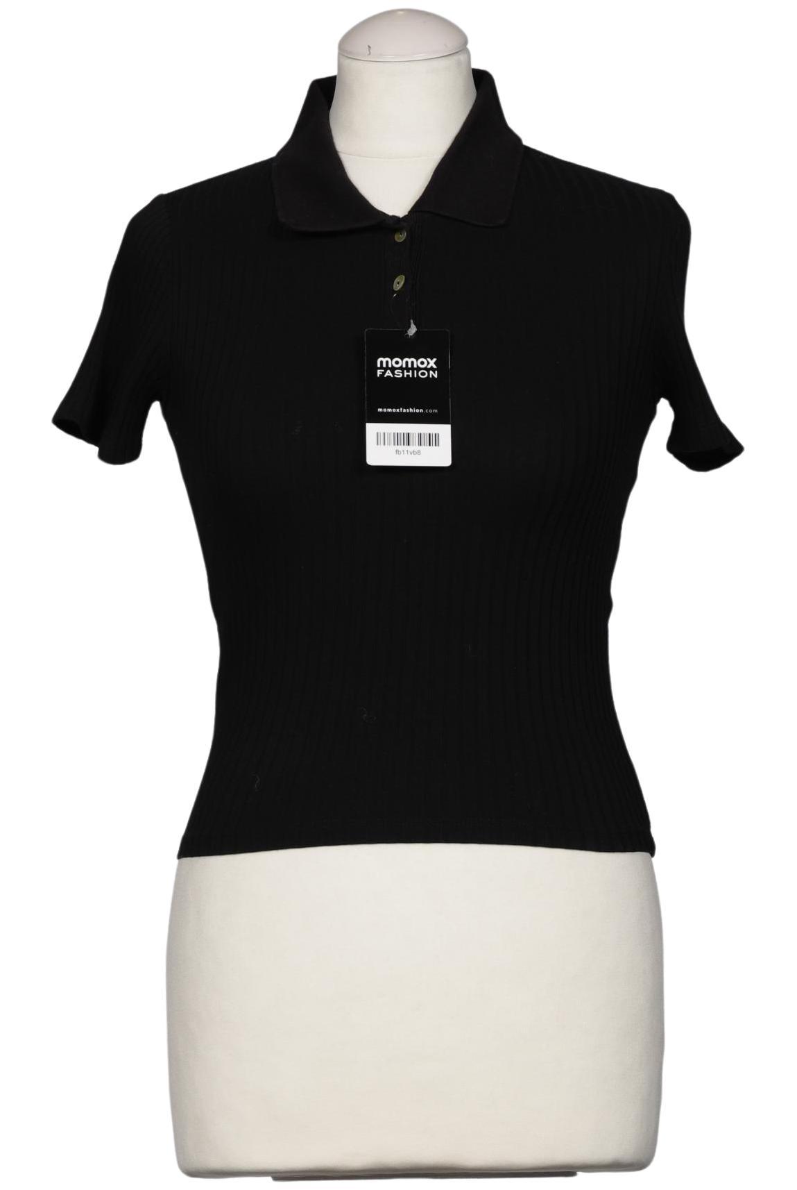 

Zara Damen Poloshirt, schwarz, Gr. 36