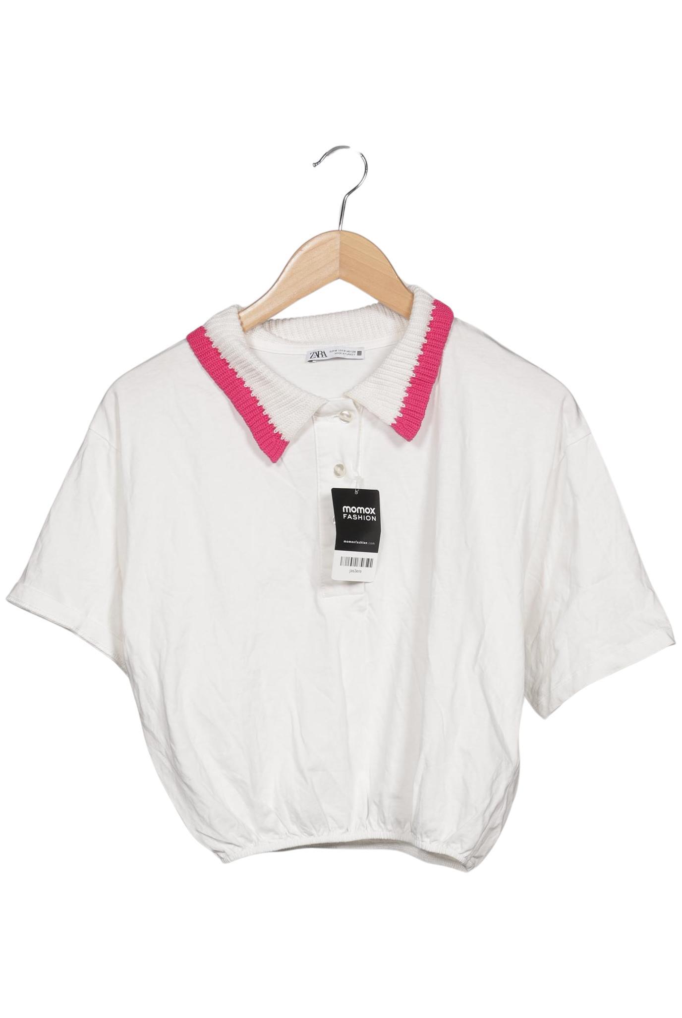 

Zara Damen Poloshirt, mehrfarbig, Gr. 38