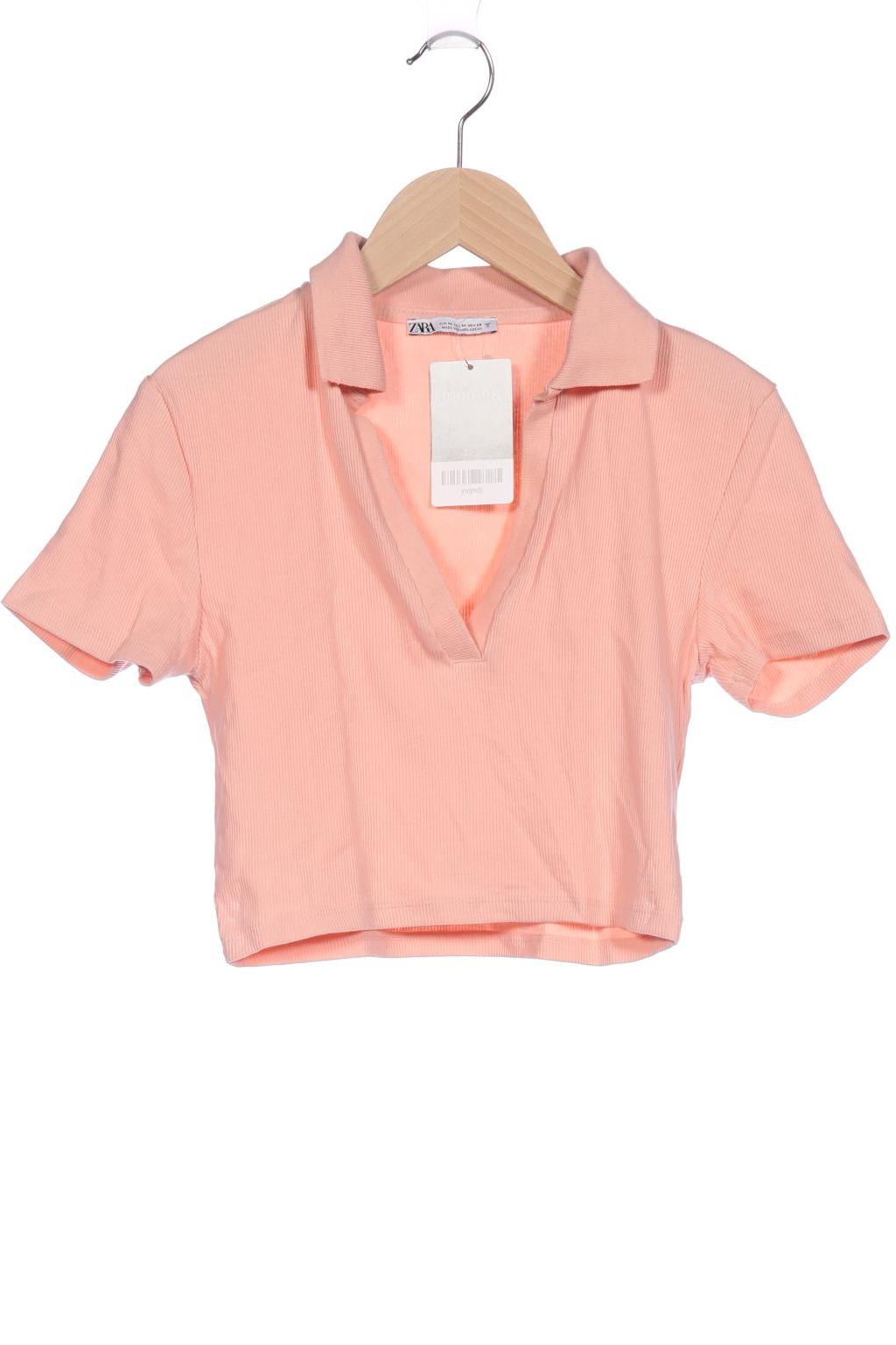 

Zara Damen Poloshirt, pink, Gr. 38