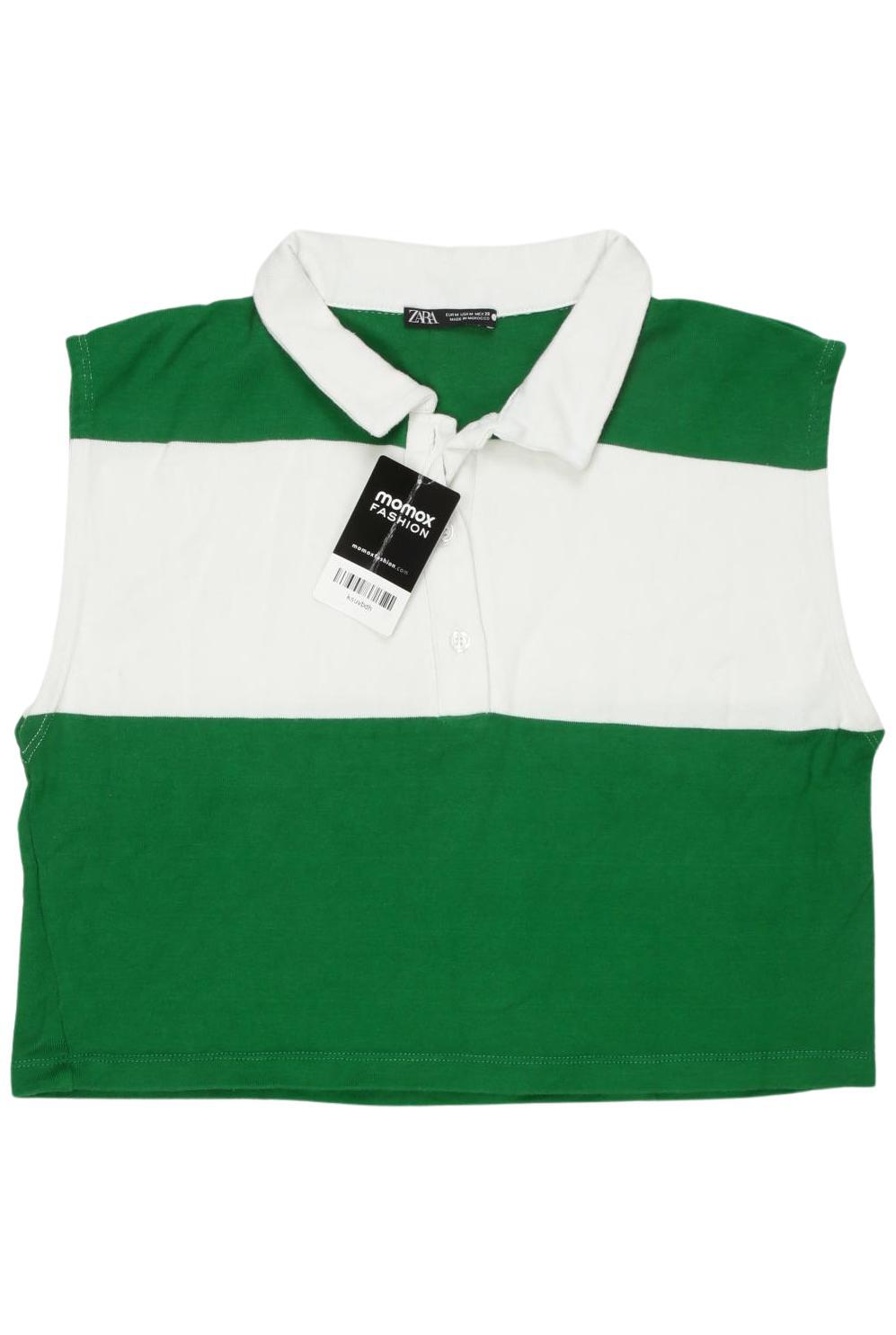 

Zara Damen Poloshirt, grün, Gr. 38
