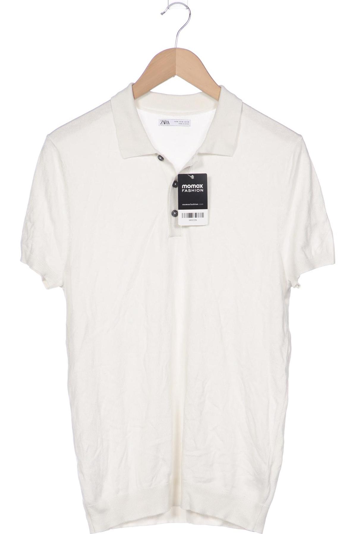 

Zara Damen Poloshirt, cremeweiß, Gr. 38