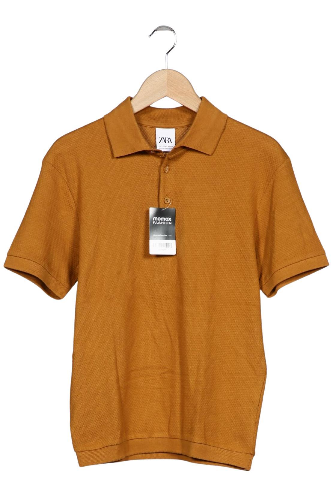 

Zara Damen Poloshirt, orange, Gr. 36