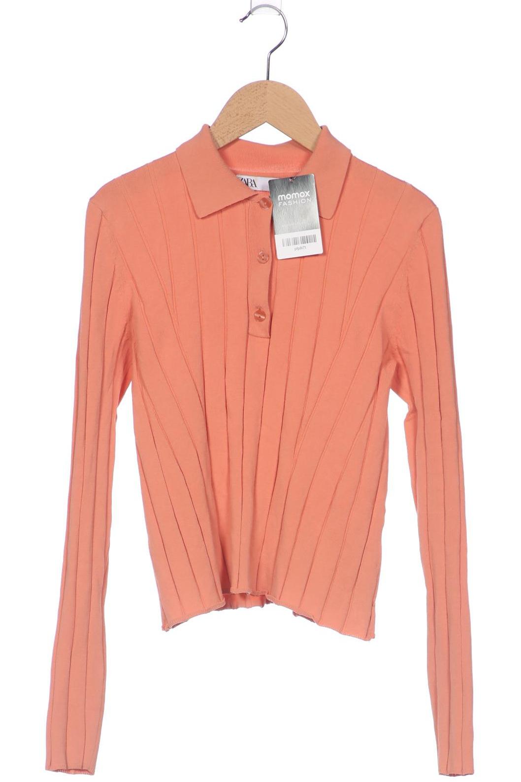 

Zara Damen Poloshirt, orange, Gr. 36