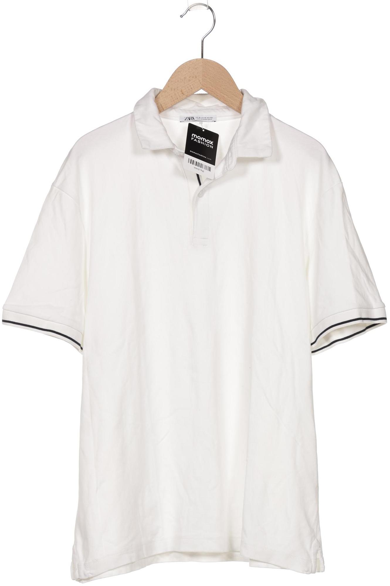 

Zara Damen Poloshirt, weiß, Gr. 38