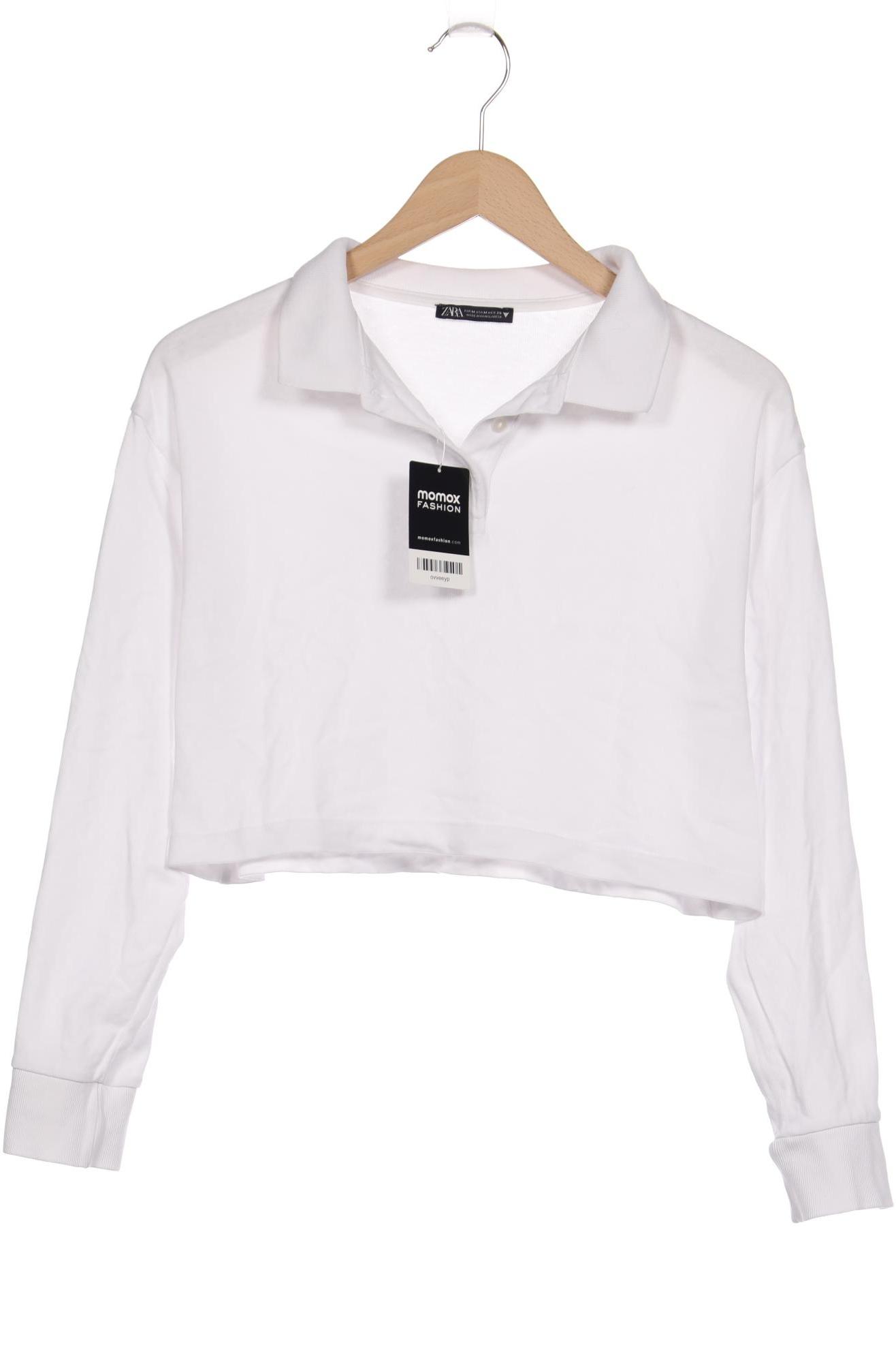 

Zara Damen Poloshirt, weiß, Gr. 38