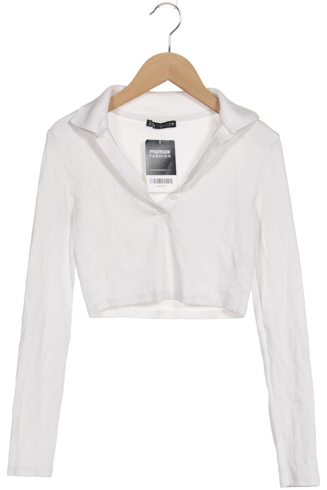 

Zara Damen Poloshirt, weiß, Gr. 36