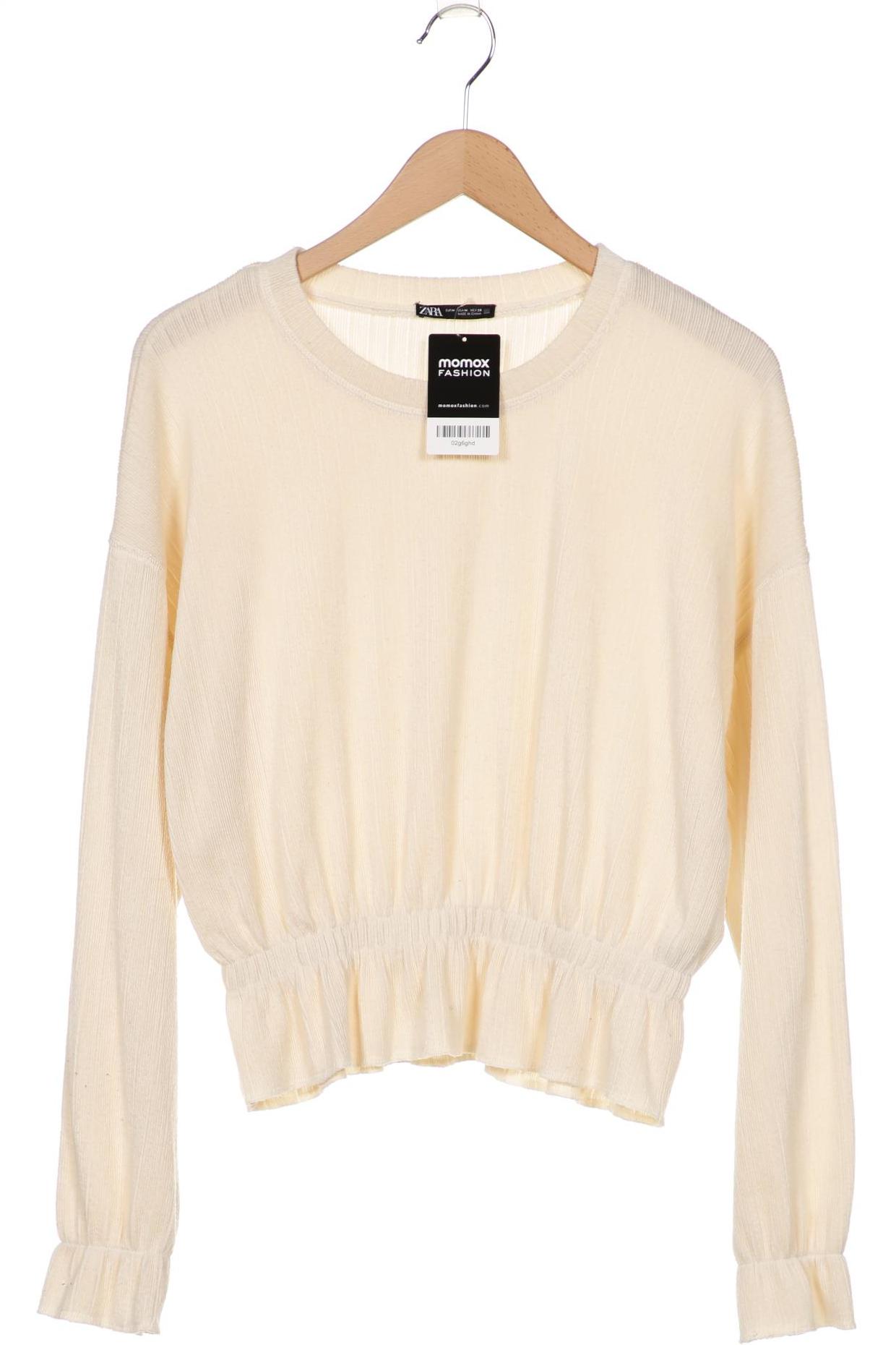 

ZARA Damen Pullover, cremeweiß