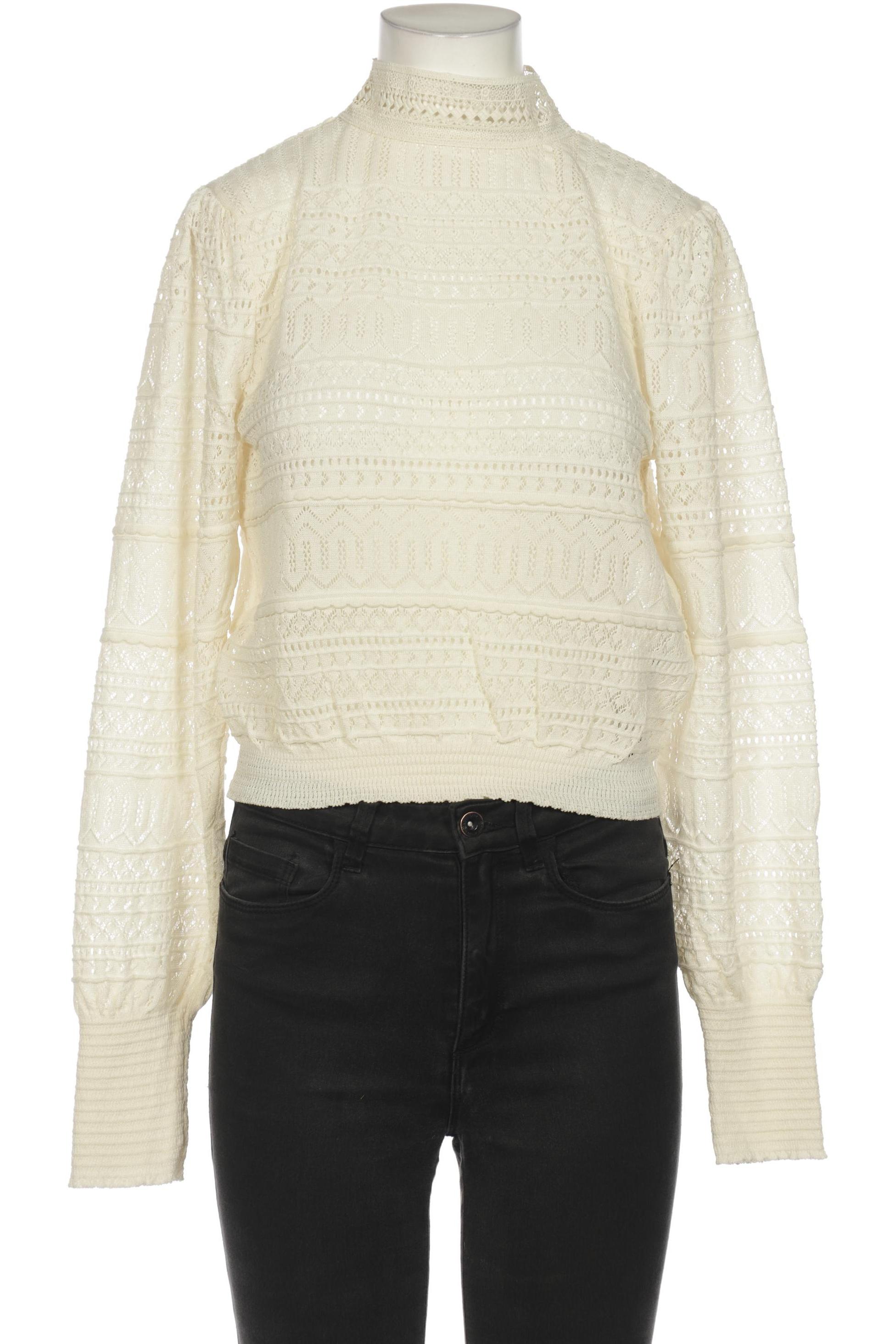 

Zara Damen Pullover, cremeweiß, Gr. 38