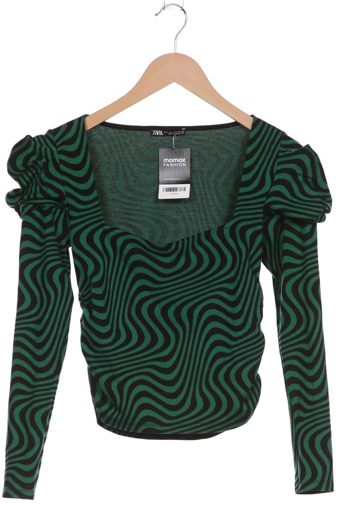 

ZARA Damen Pullover, grün