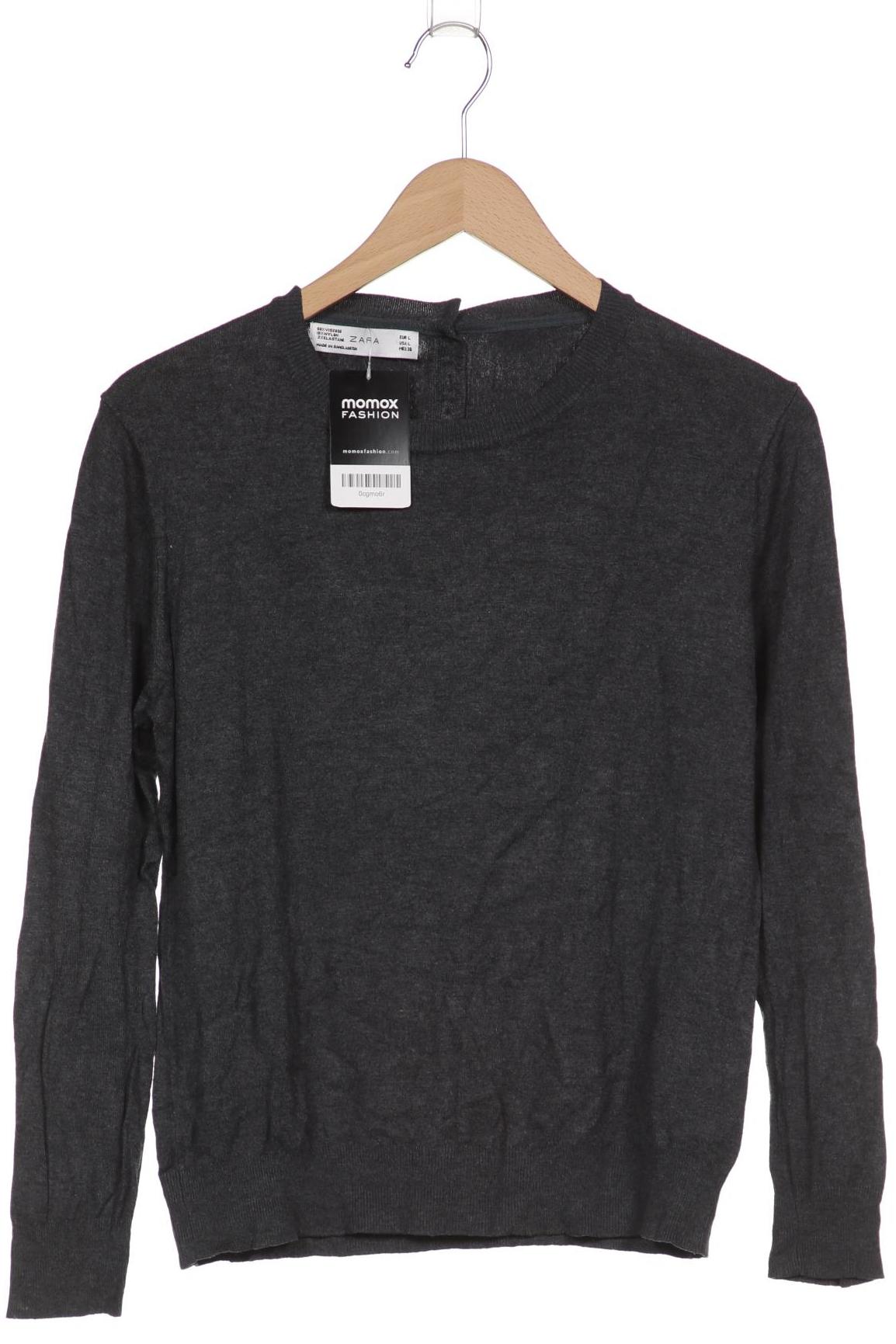 

ZARA Damen Pullover, grau