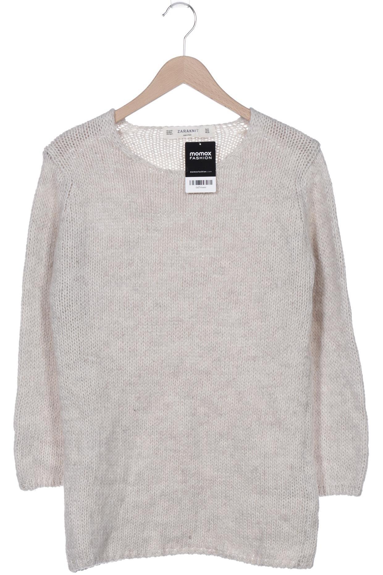 

Zara Damen Pullover, cremeweiß, Gr. 38