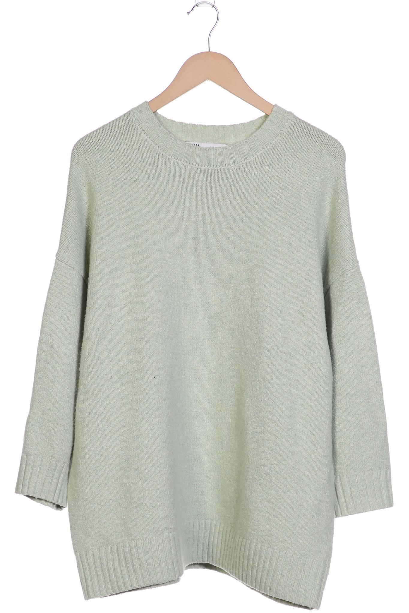 

ZARA Damen Pullover, grün