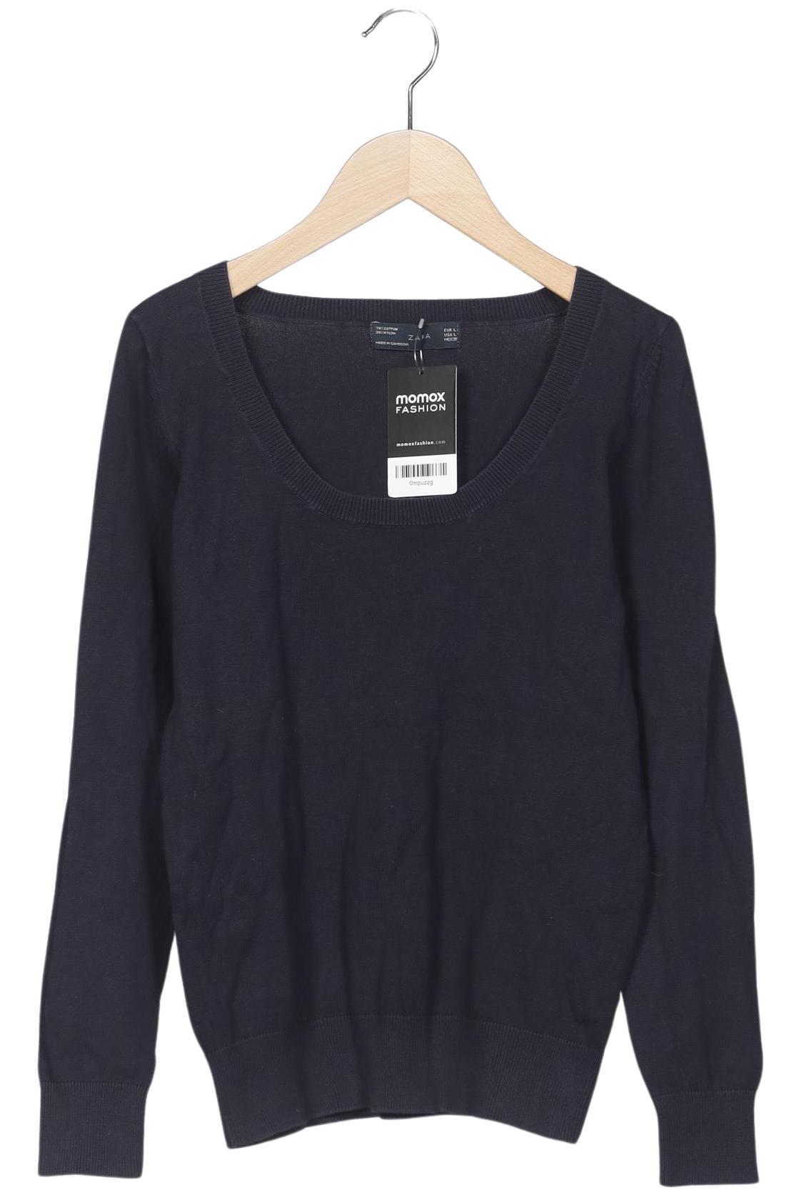 

Zara Damen Pullover, marineblau, Gr. 42