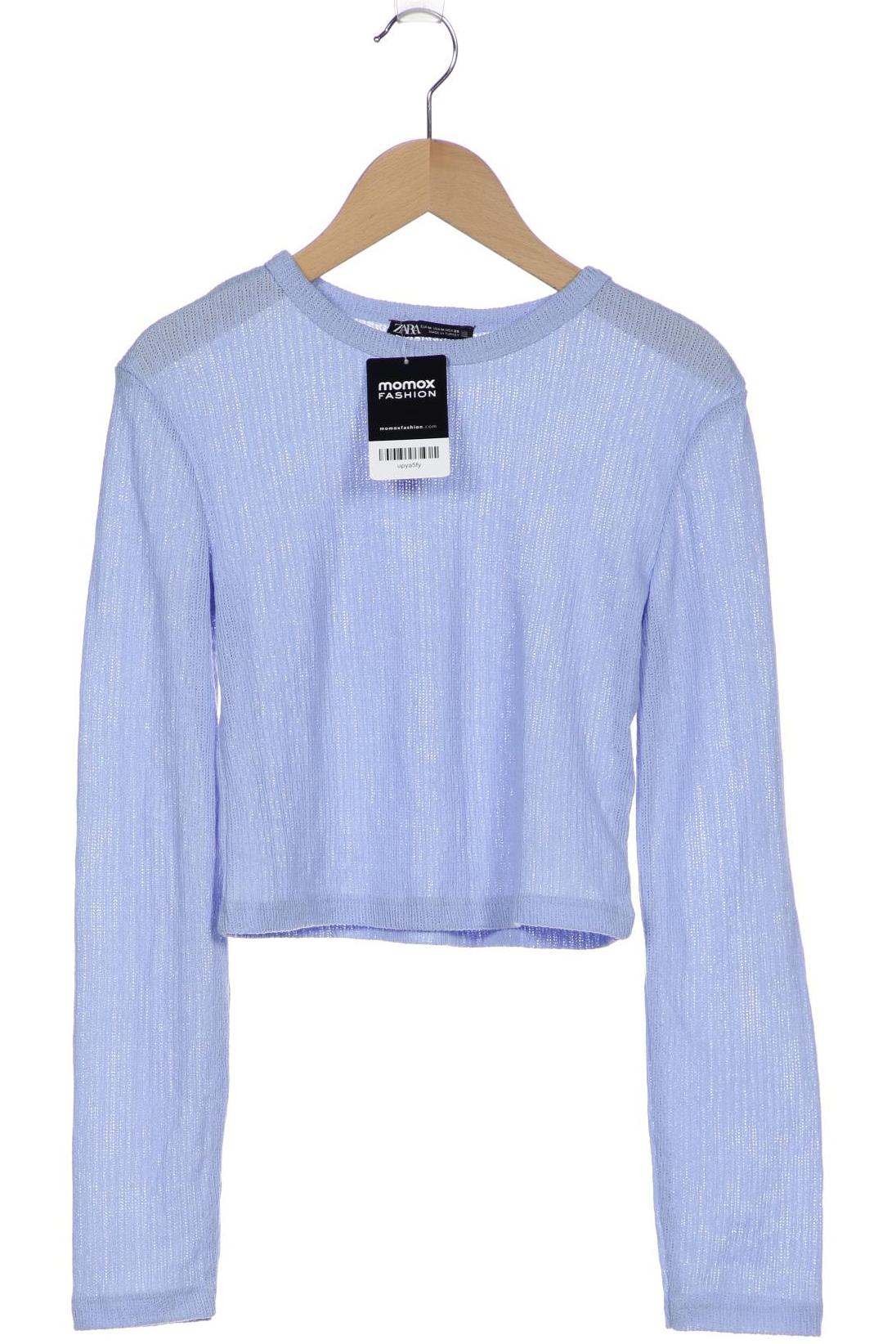 

ZARA Damen Pullover, hellblau