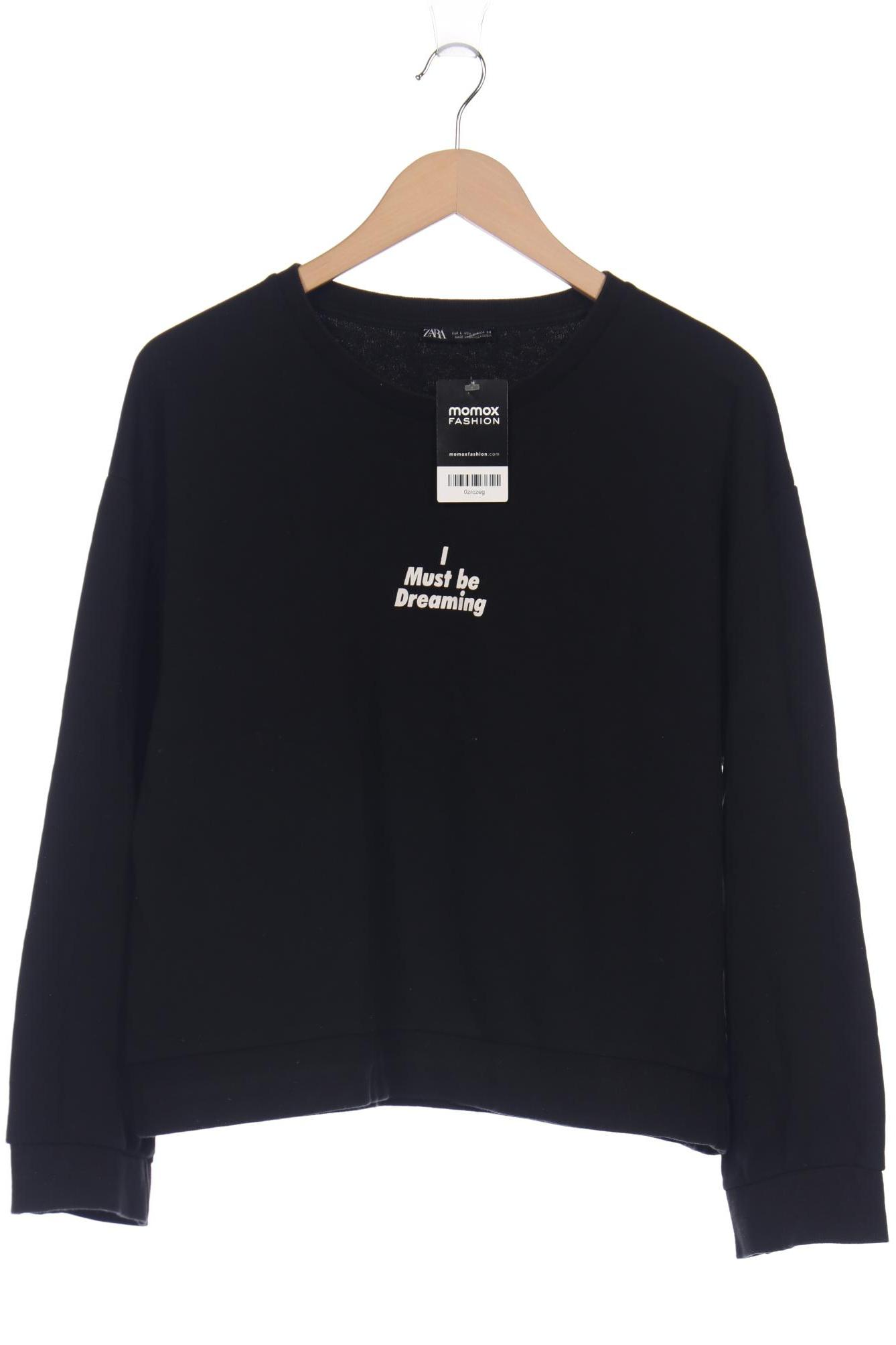 

ZARA Damen Pullover, schwarz