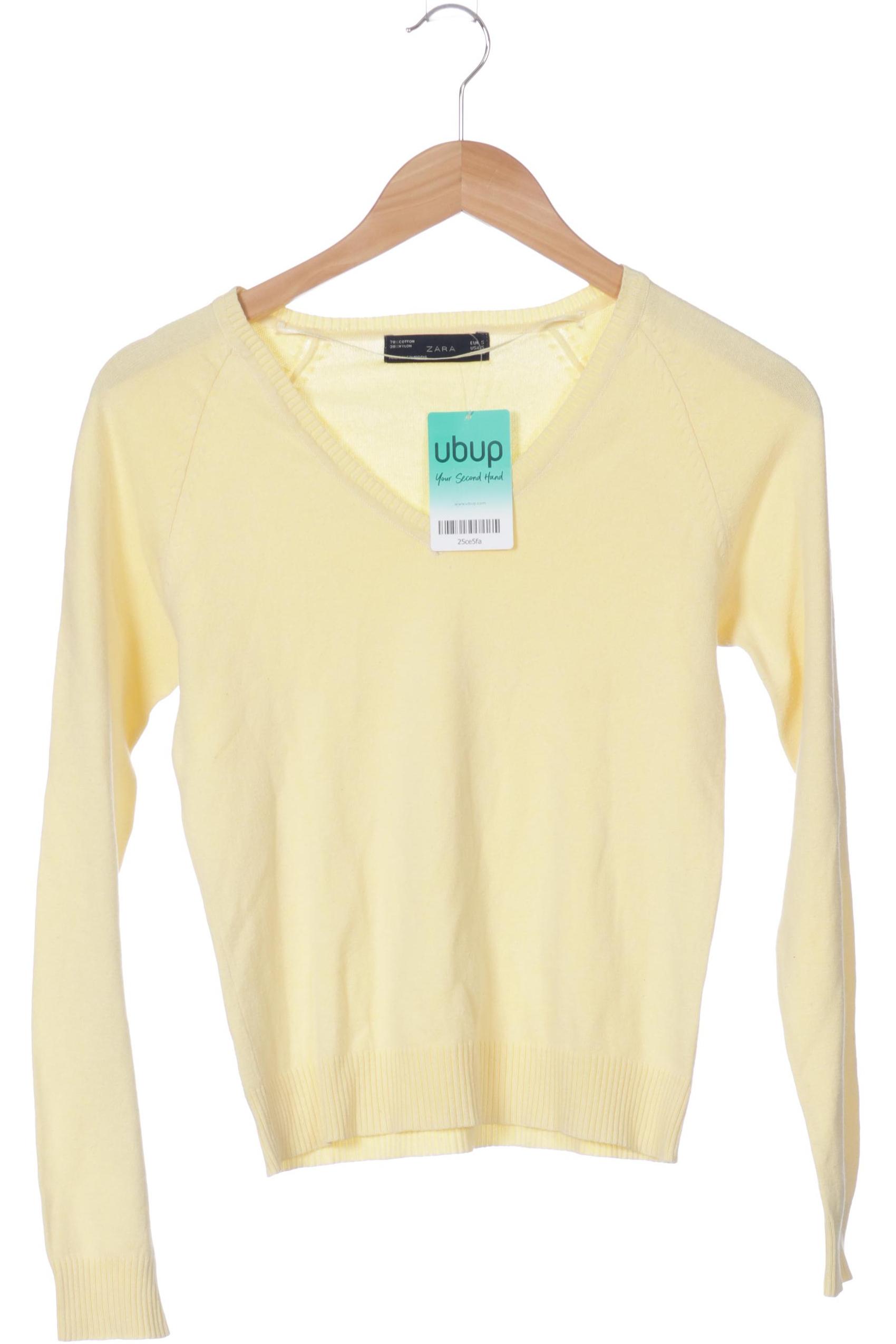 

Zara Damen Pullover, gelb, Gr. 36