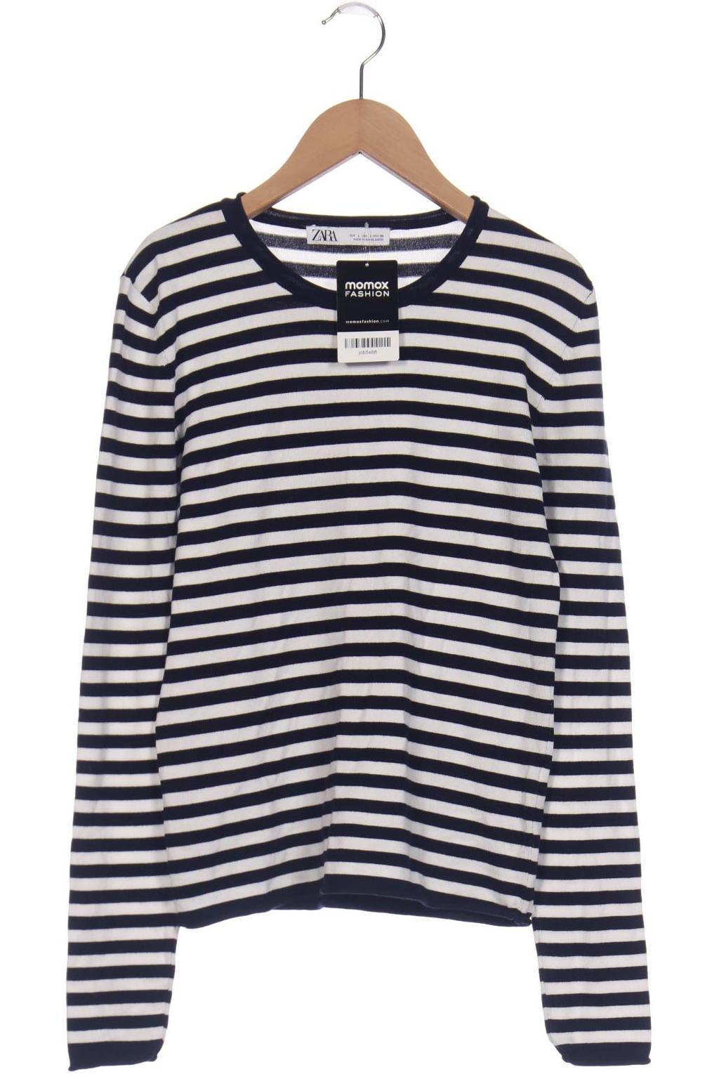 

ZARA Damen Pullover, marineblau