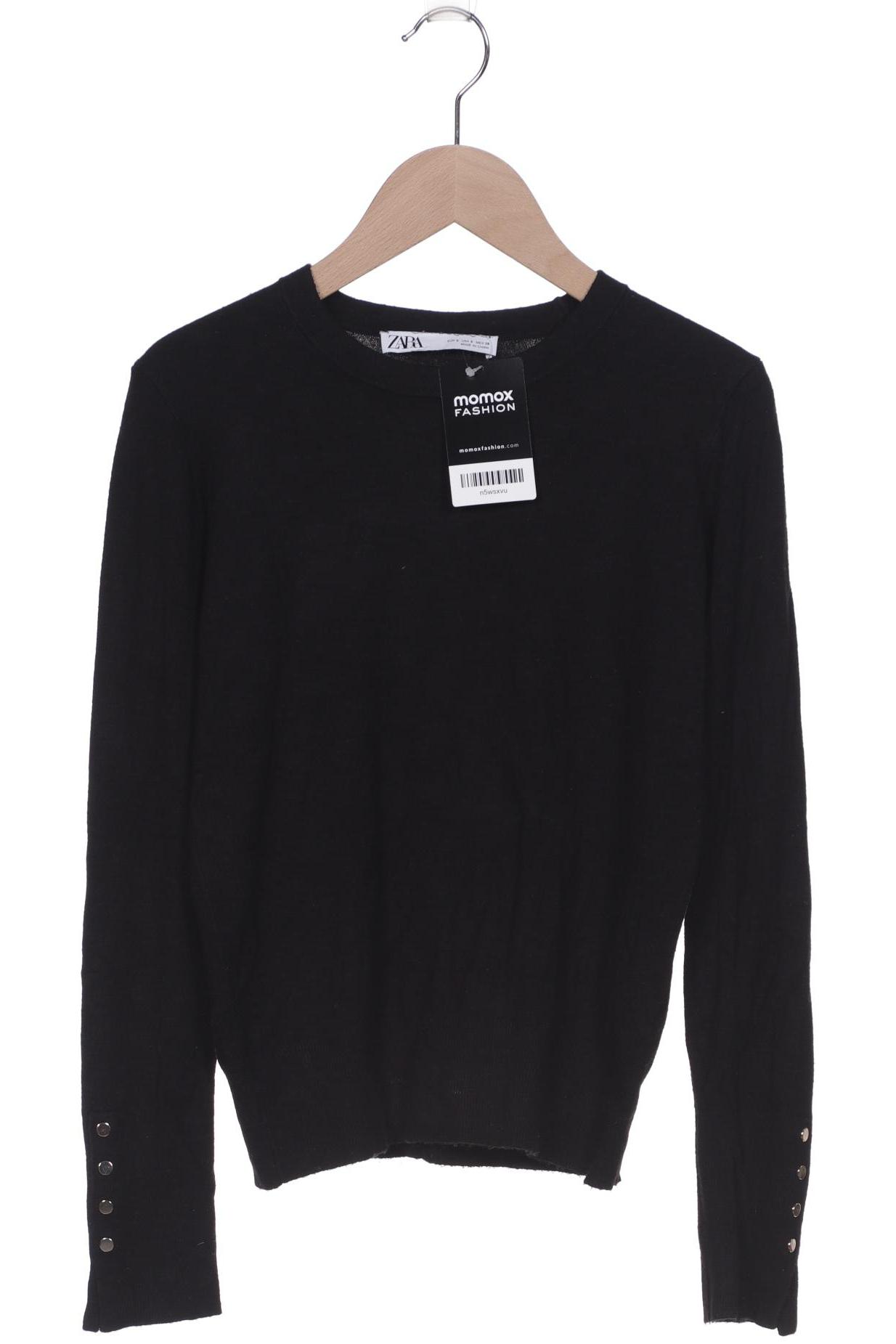 

ZARA Damen Pullover, schwarz