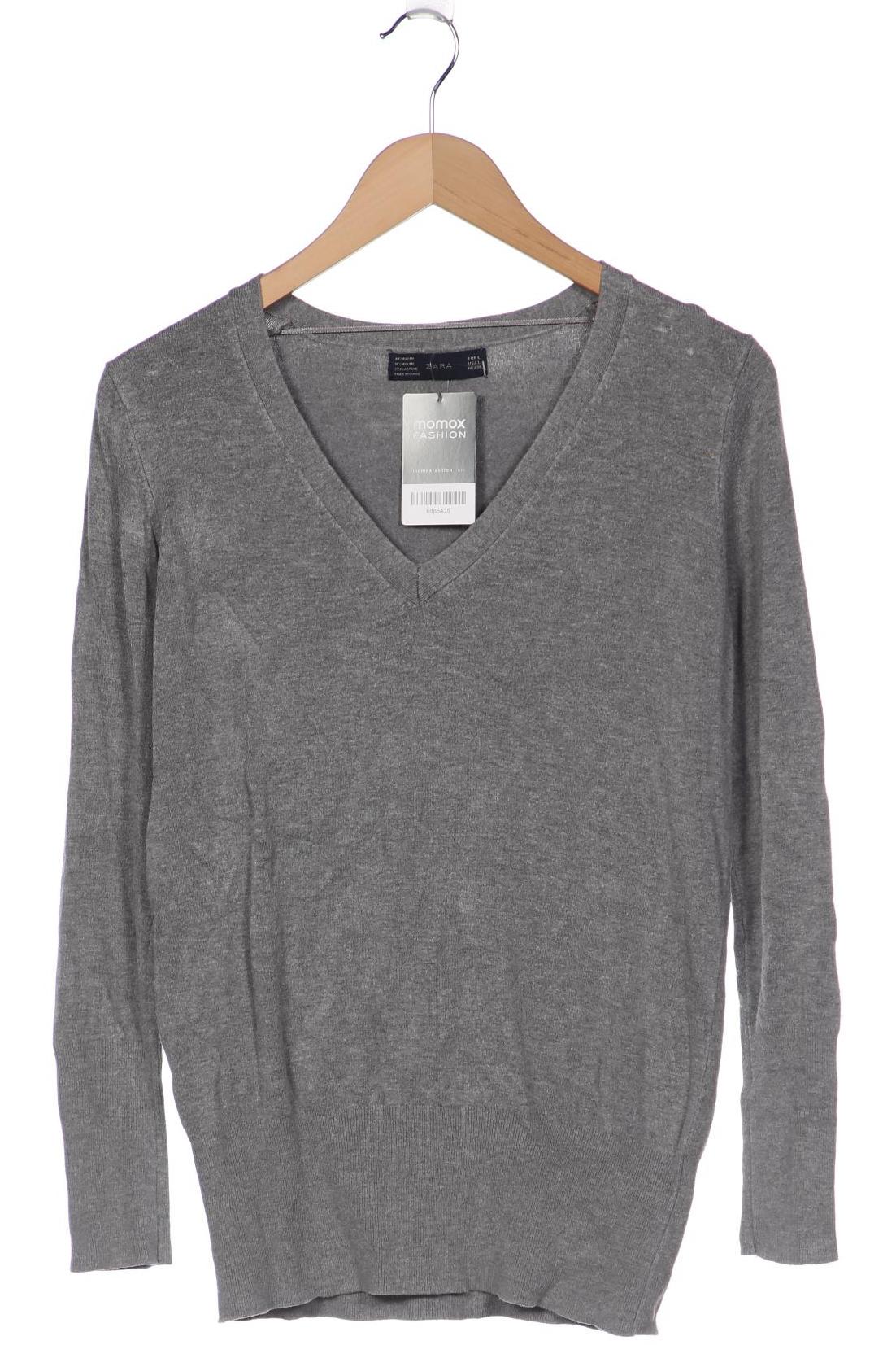 

ZARA Damen Pullover, grau