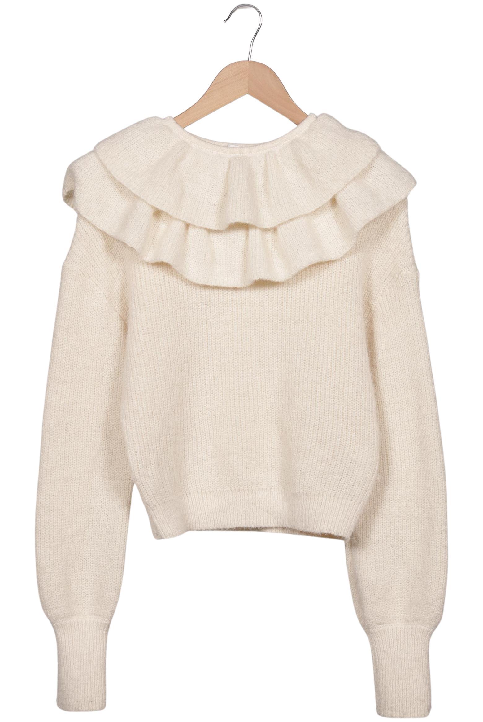 

Zara Damen Pullover, cremeweiß, Gr. 38