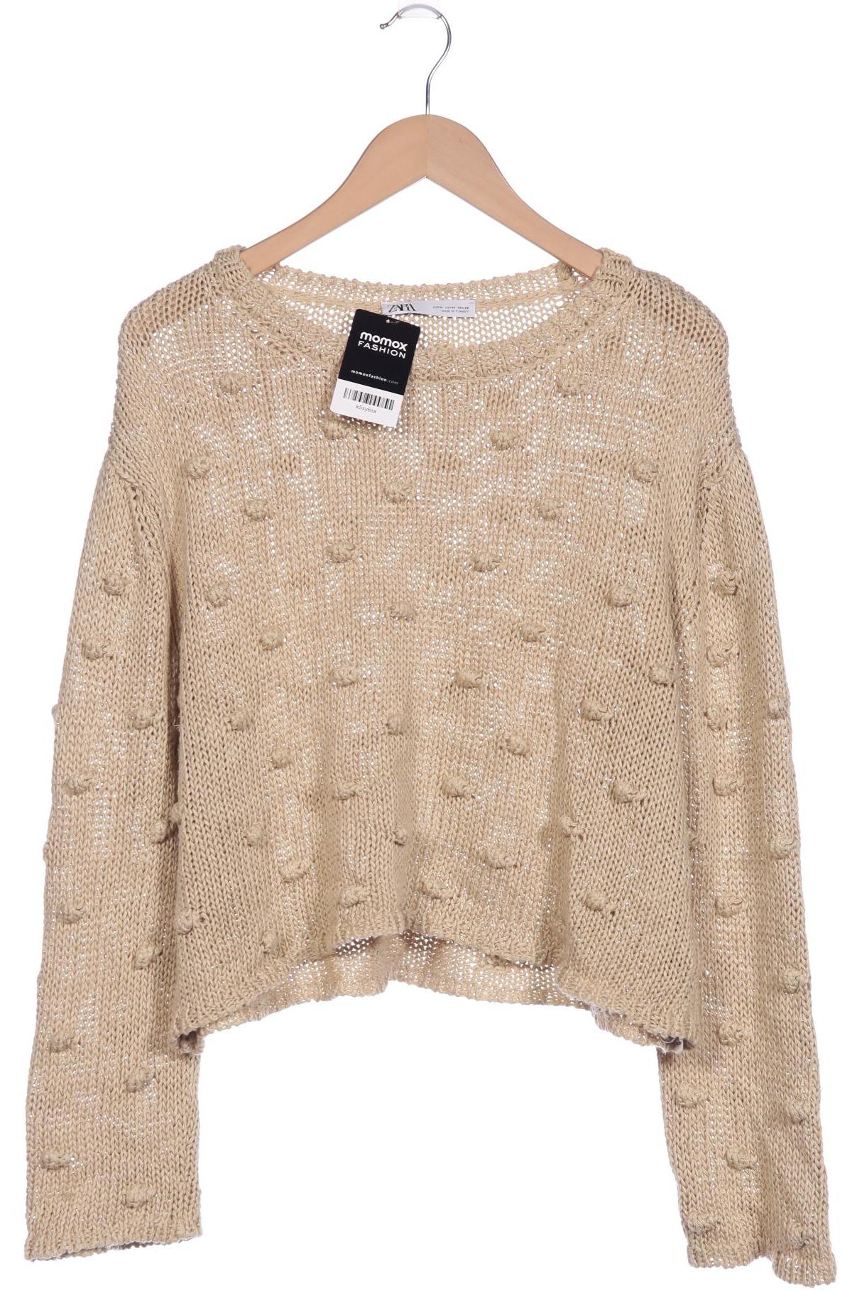 

Zara Damen Pullover, beige, Gr. 38