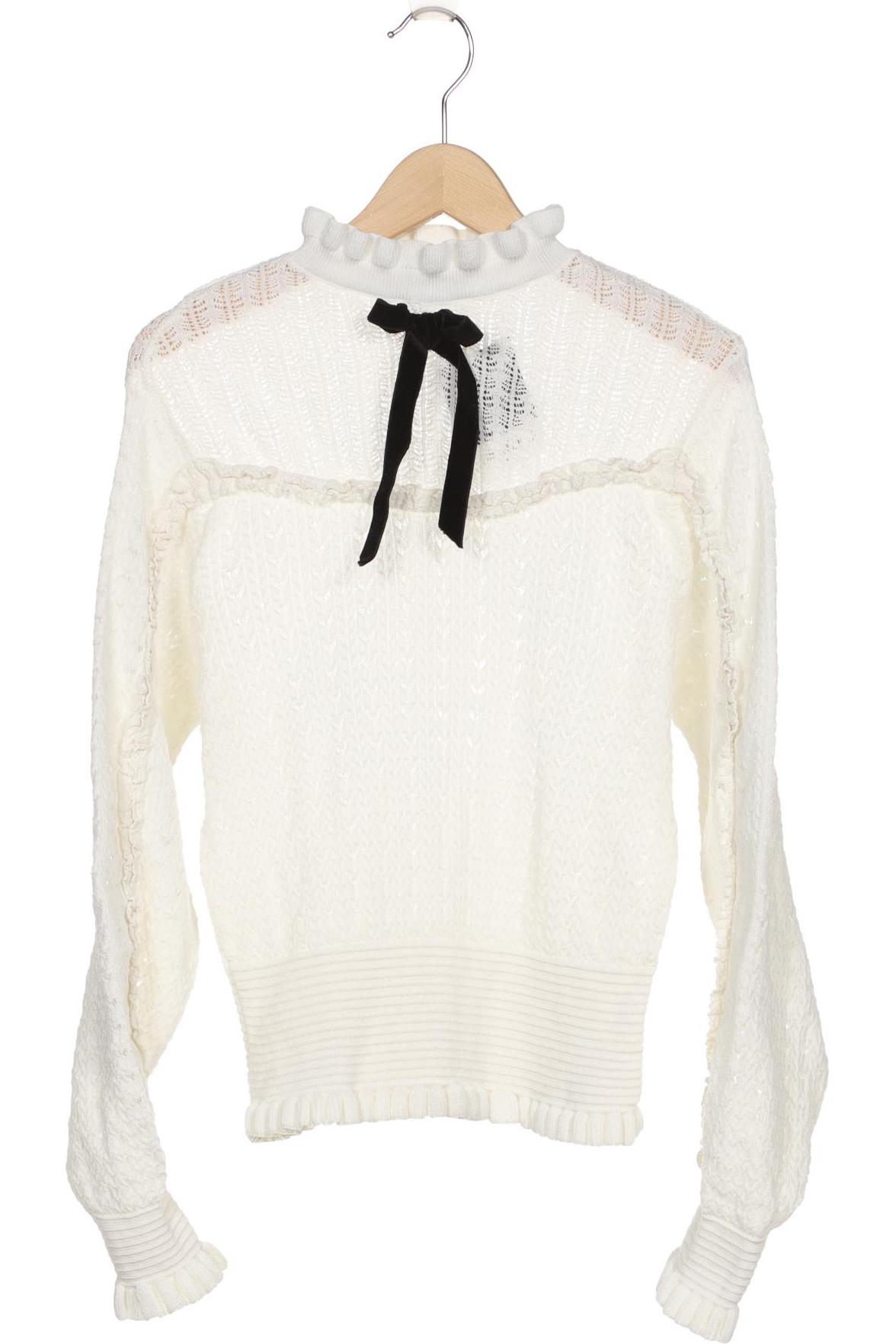

Zara Damen Pullover, weiß, Gr. 36