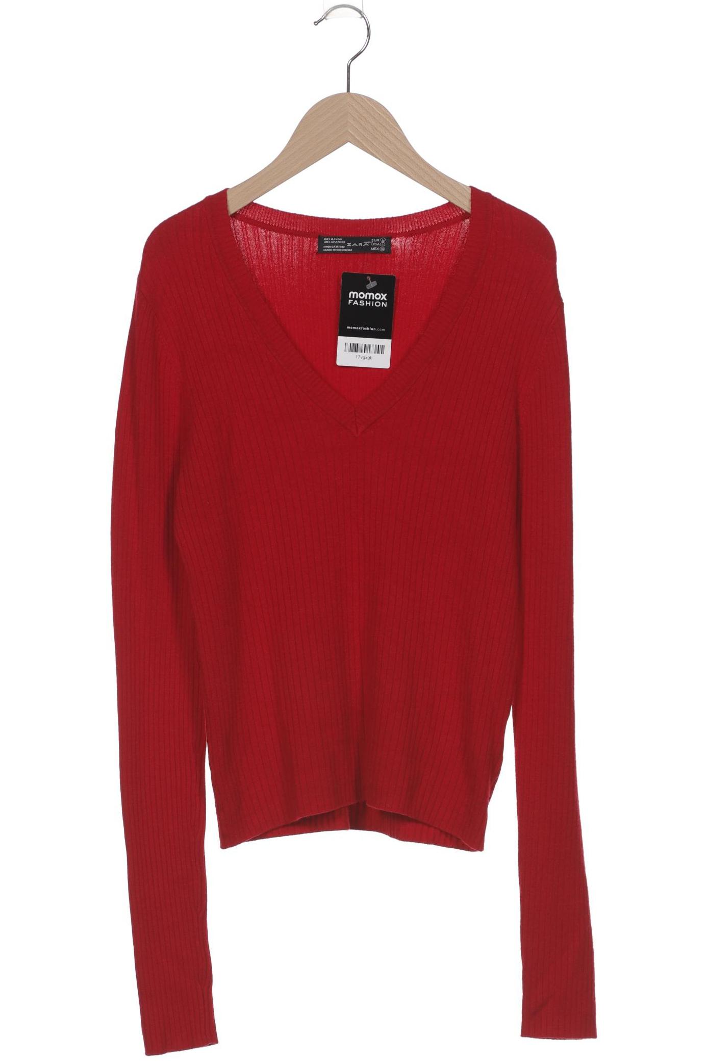 

Zara Damen Pullover, rot, Gr. 42