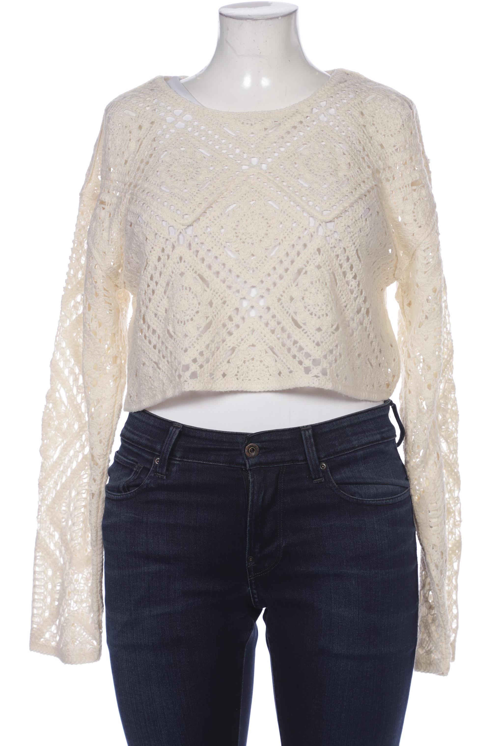 

Zara Damen Pullover, cremeweiß, Gr. 42