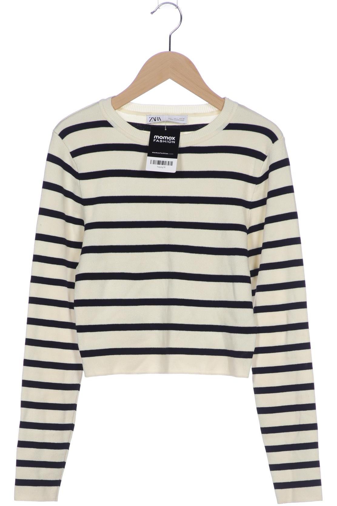 

Zara Damen Pullover, cremeweiß, Gr. 42
